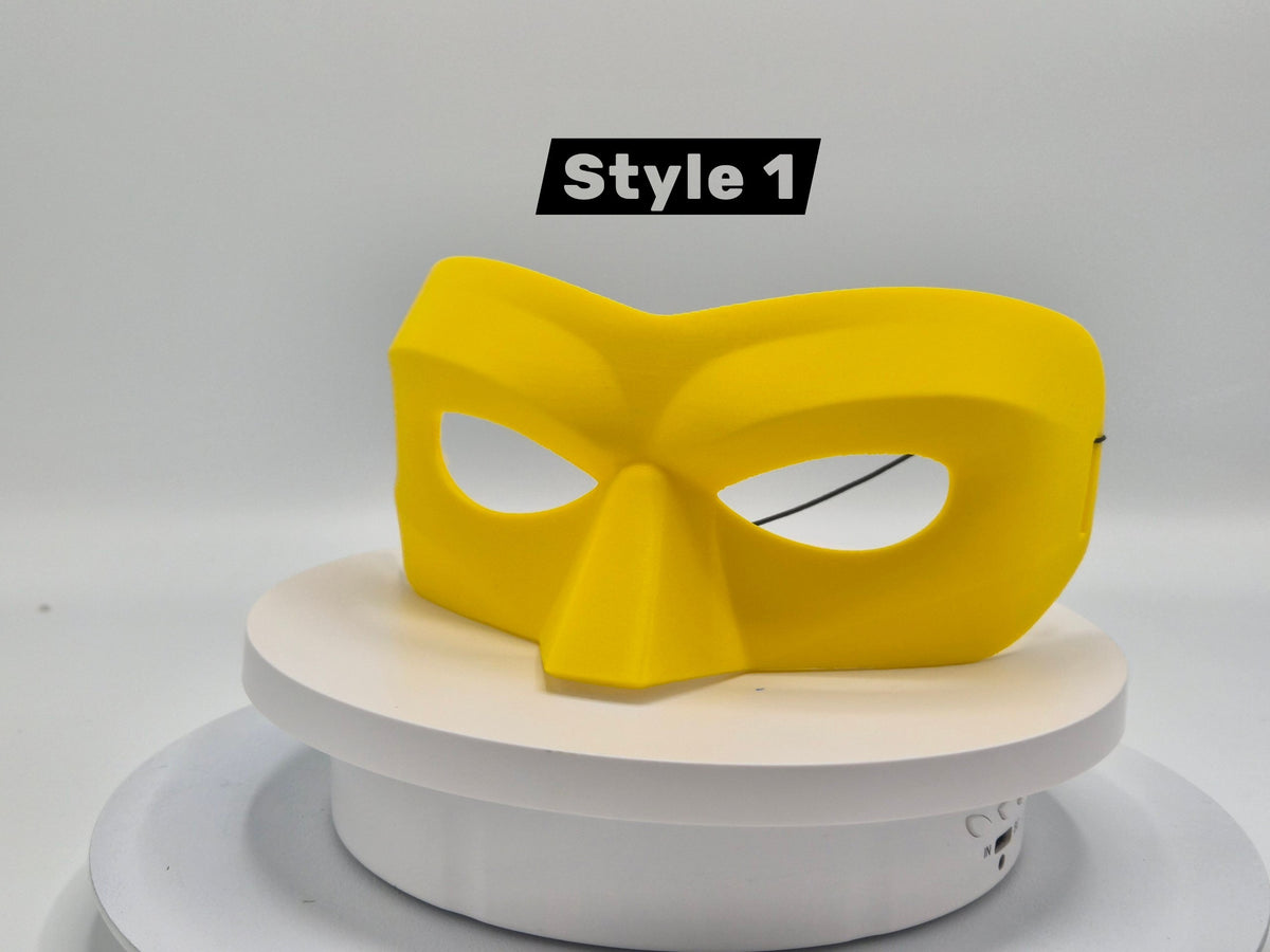 Lantern Mask - 3D Printed Cosplay Mask with Elastic Strap - 5 Designs!
