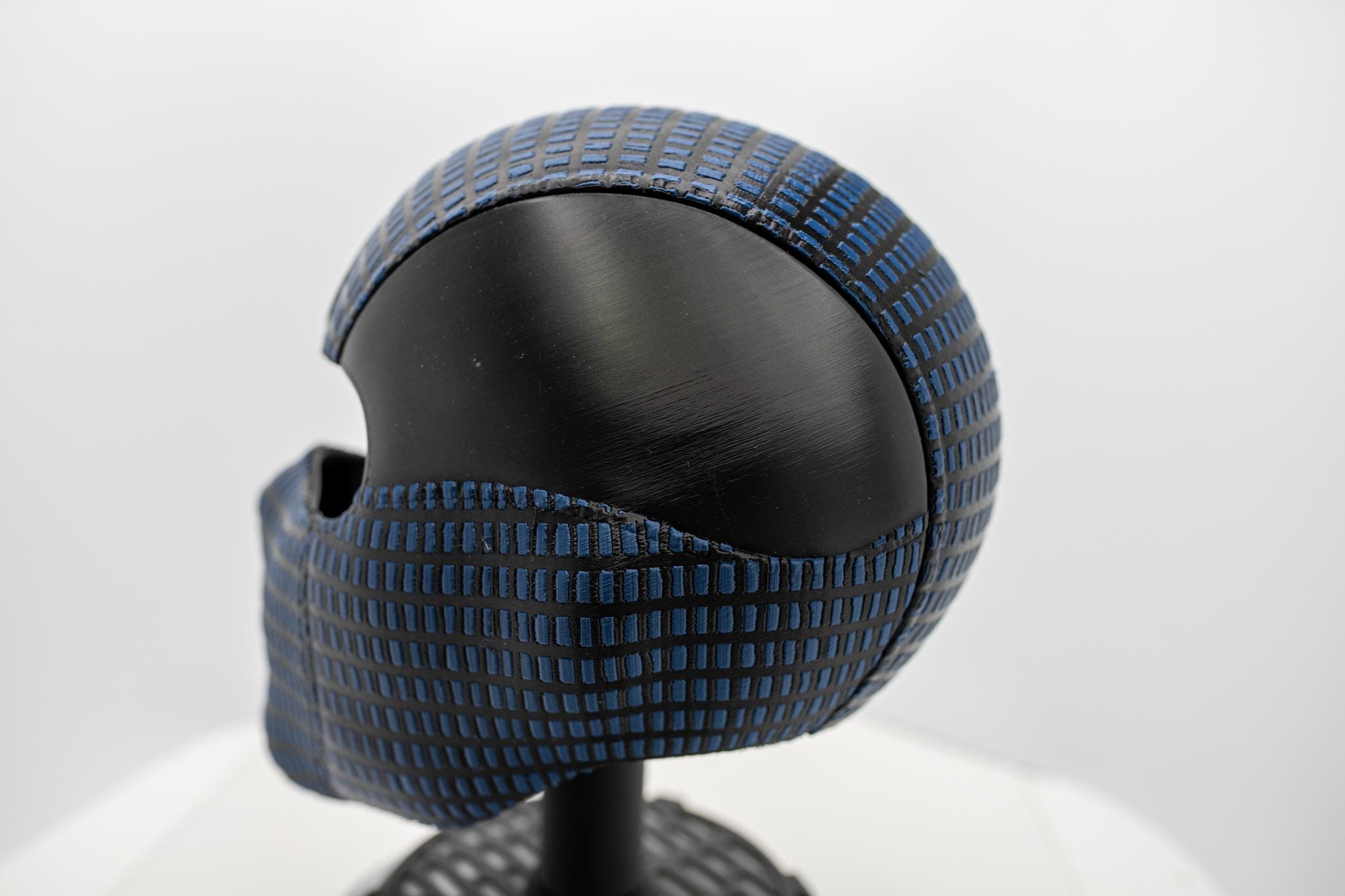 Bullseye Inspired Helmet + Free Knife - 3D Printed Cosplay / Display / Halloween