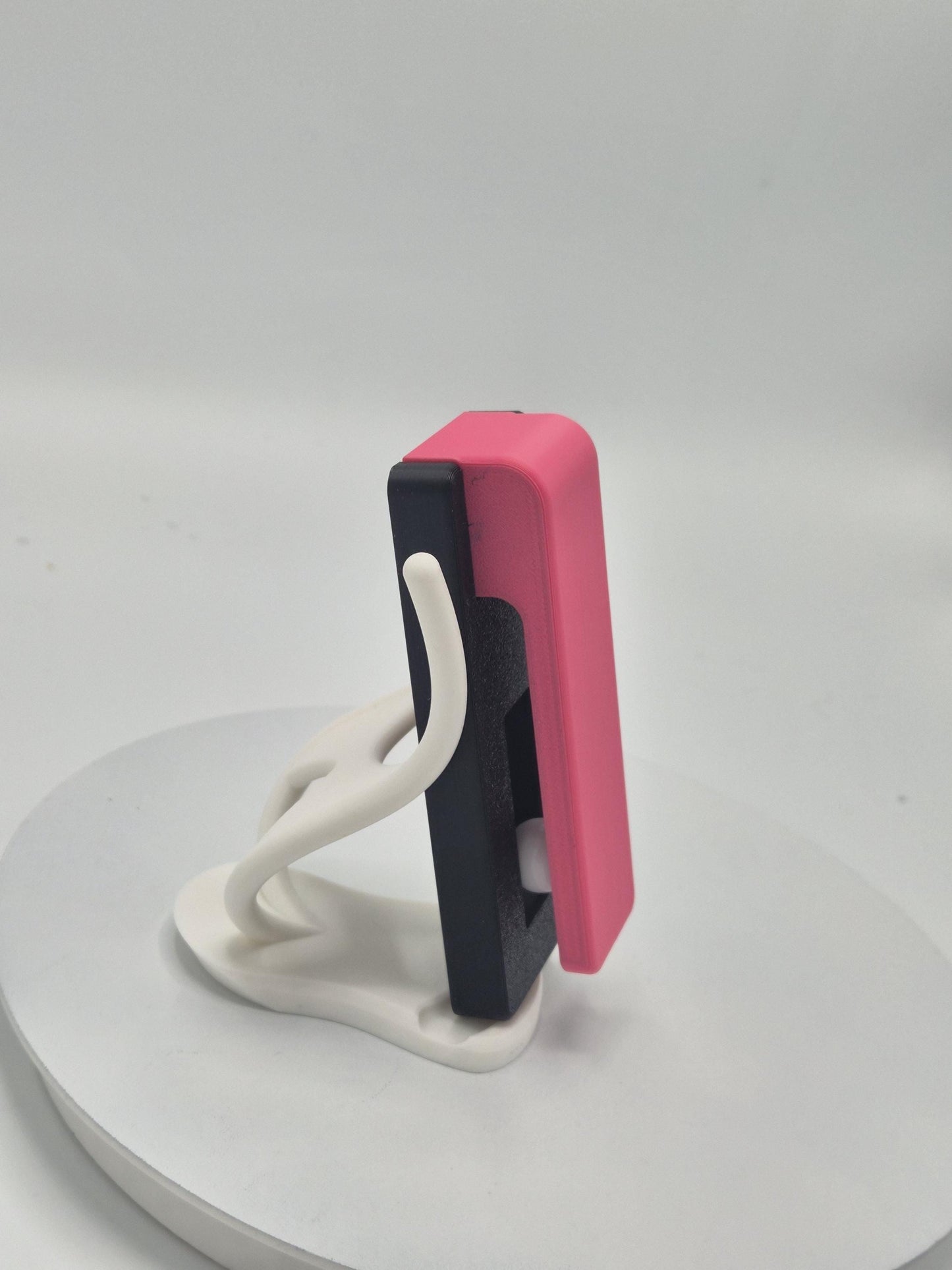 Gravity Auto-Grabbing Towel Holder | for Bathroom, Kitchen, Pain Cave, Zwift, Treadmill, etc. | 3D Printed