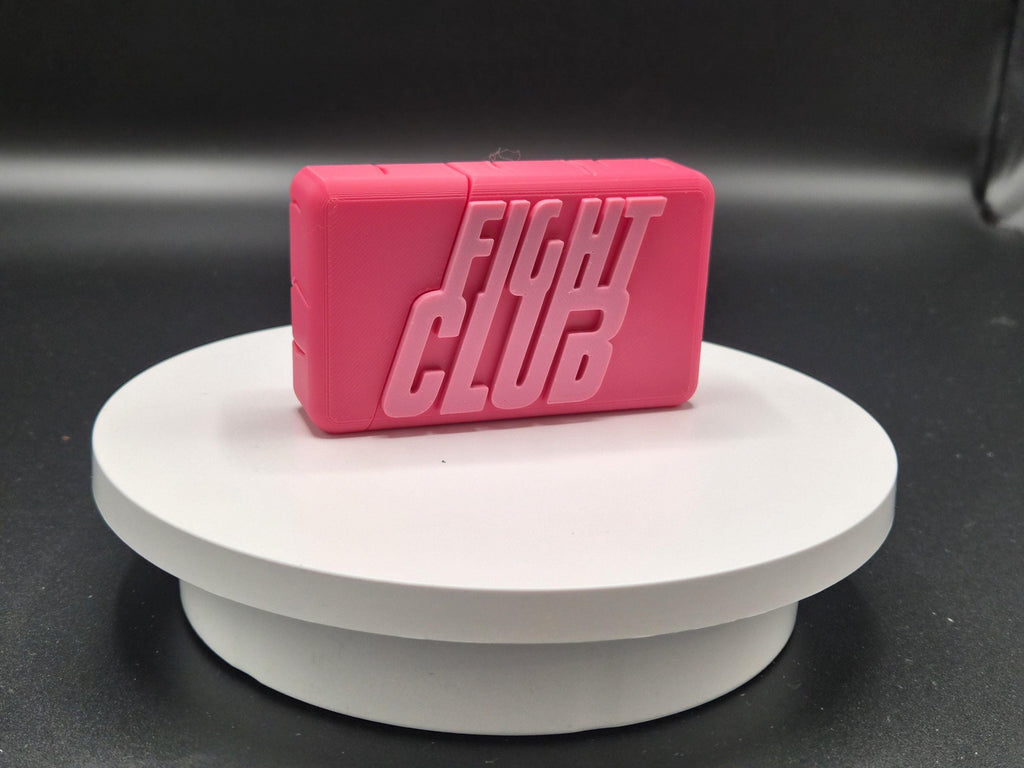 Fight Club Inspired 3D-Printed Soap Stash Box | Sliding Opening Hidden Tray