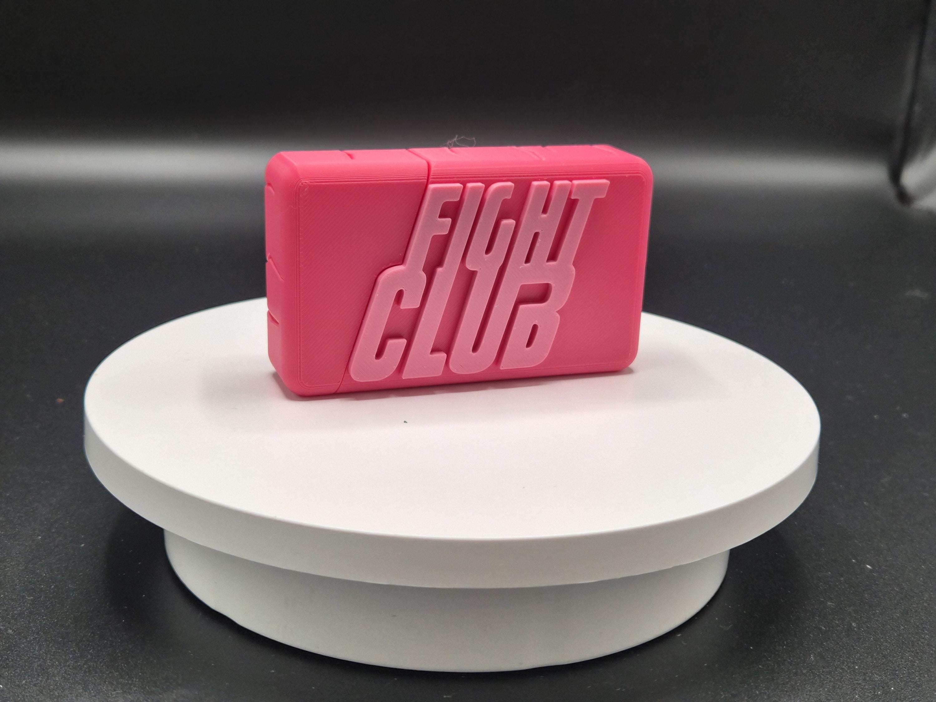 Fight Club Inspired 3D-Printed Soap Stash Box | Sliding Opening Hidden Tray