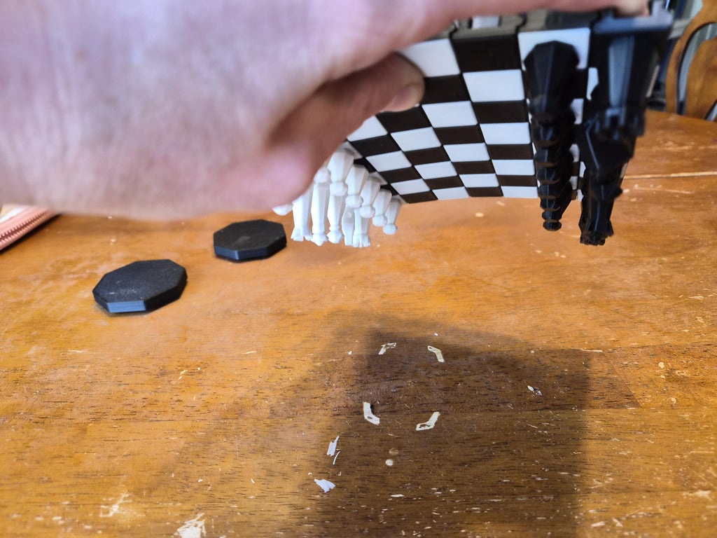 Ultimate Magnetic Roll-Up Chess Board with Inside Piece Storage! Multiple Sizes!