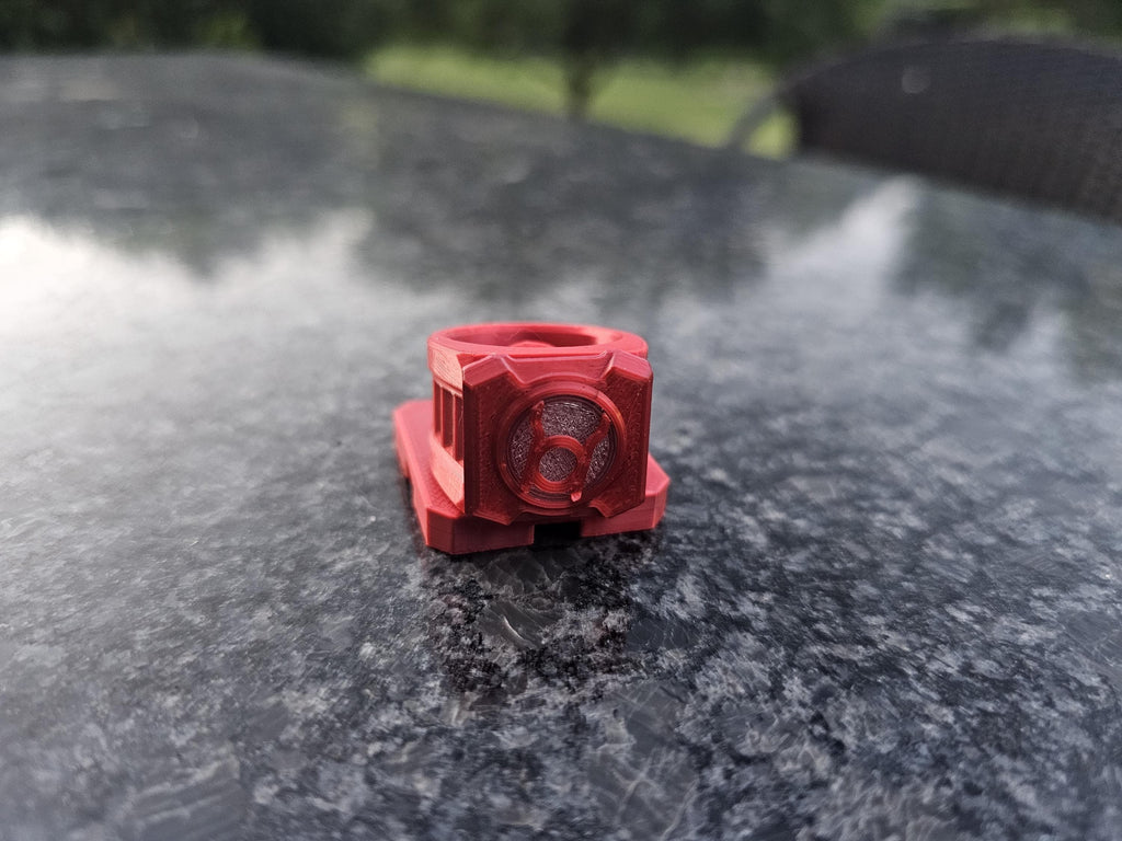 Lantern Corps - Working LED Light Up Cosplay Rings - Green Orange Red Yellow Lantern / Lanterns