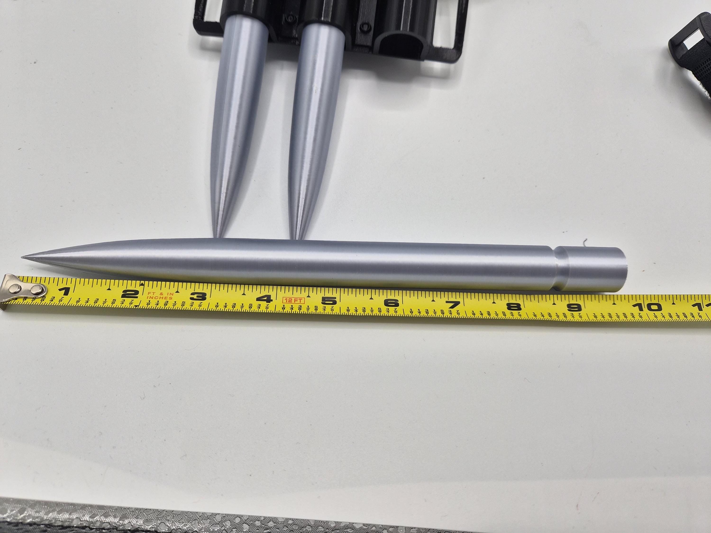 Blade Vampire Stake Kit | 3D Printed Cosplay Prop with Leg Strap