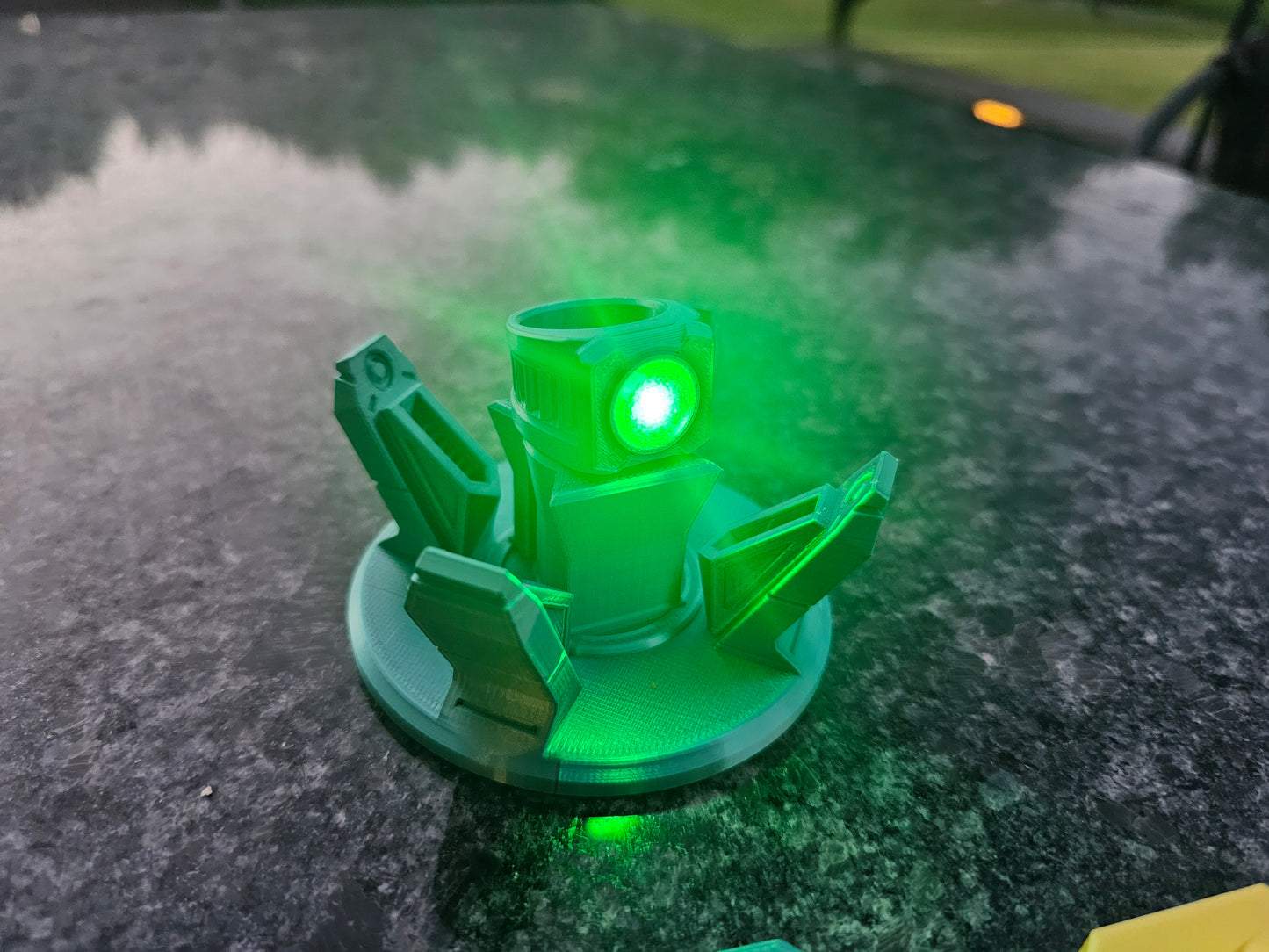 Custom LED Cosplay Ring with Display Stand