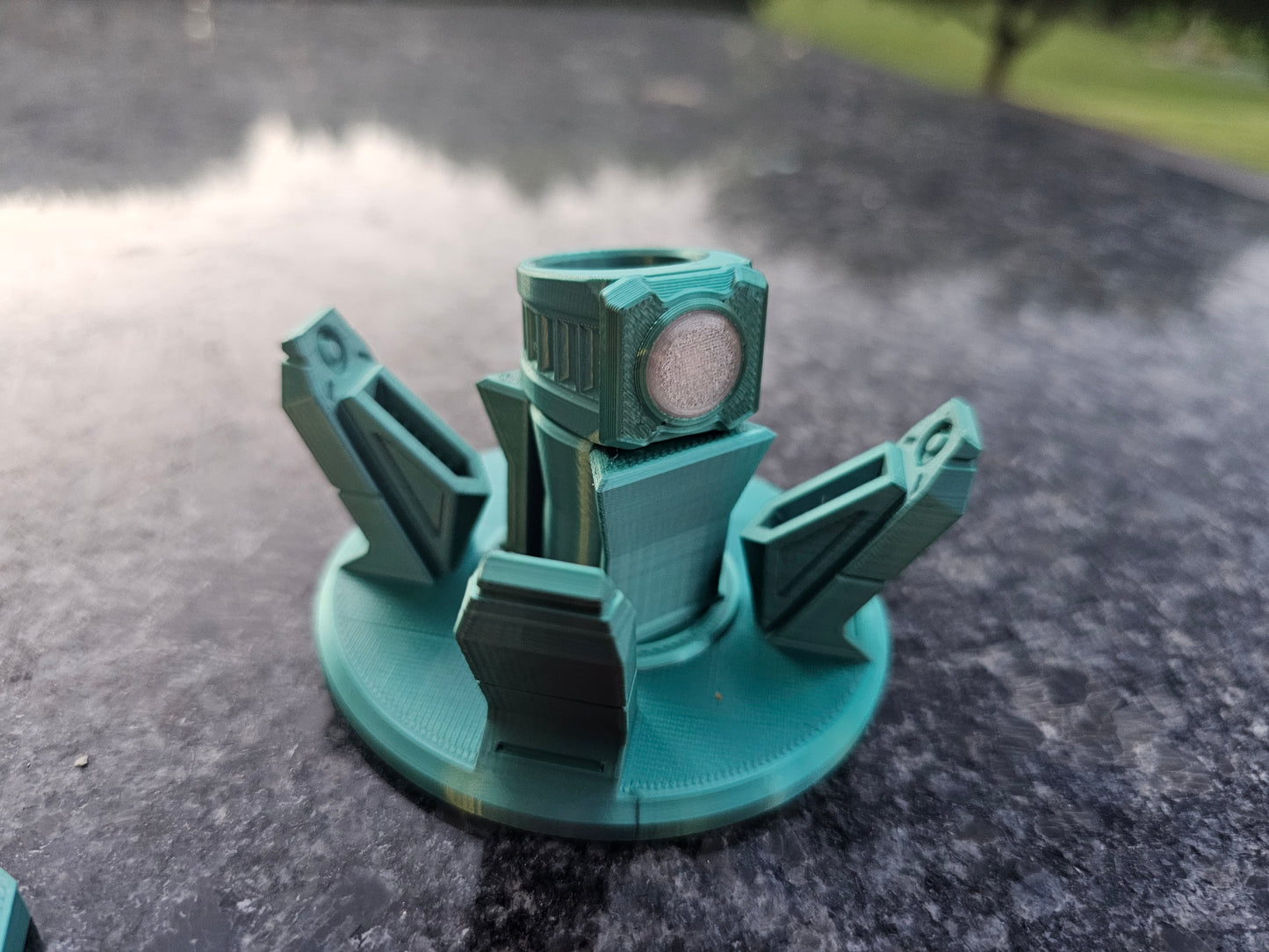 Custom LED Cosplay Ring with Display Stand