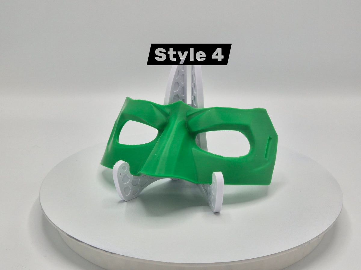 Glow in the Dark Lantern Masks - 3D Printed Cosplay Mask w Elastic Strap - 5 Designs!