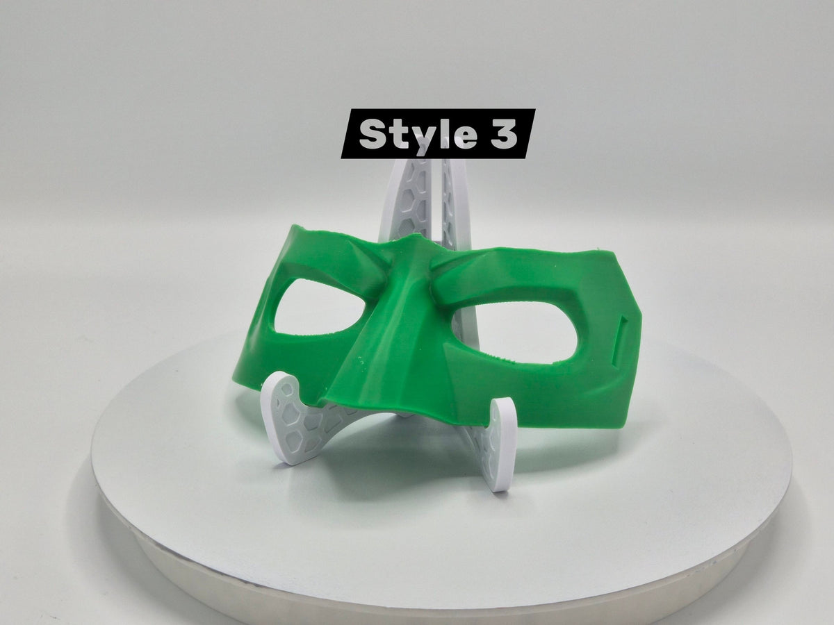 Glow in the Dark Lantern Masks - 3D Printed Cosplay Mask w Elastic Strap - 5 Designs!