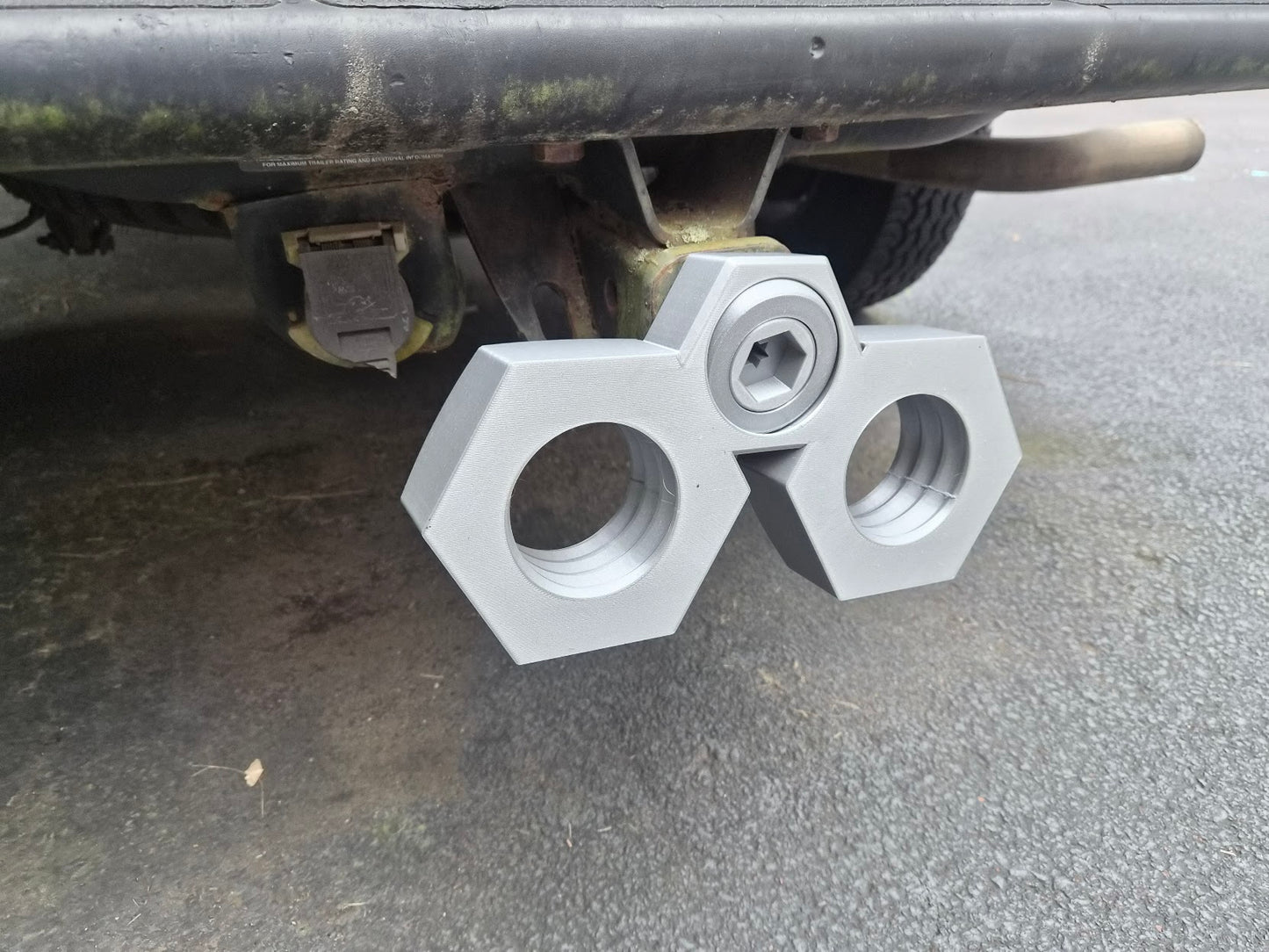 Truck Nuts & Bolt - Funny Truck/SUV Hitch Accessory