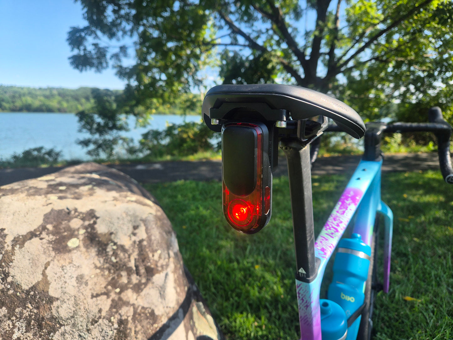 Rear Radar Mount for Garmin Varia 515/820 on Specialized Swat Saddles