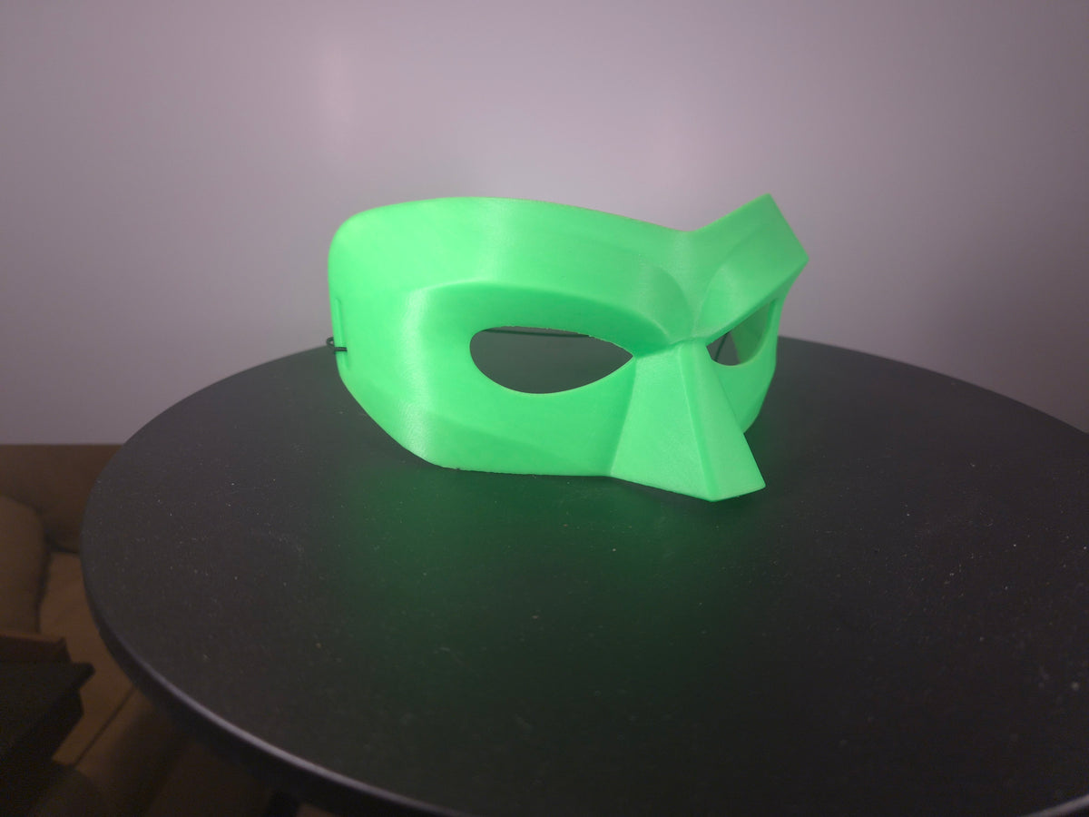 Glow in the Dark Lantern Masks - 3D Printed Cosplay Mask w Elastic Strap - 5 Designs!