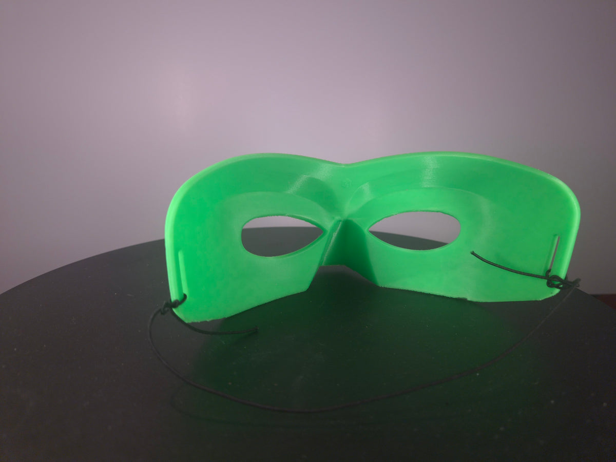 Glow in the Dark Lantern Masks - 3D Printed Cosplay Mask w Elastic Strap - 5 Designs!