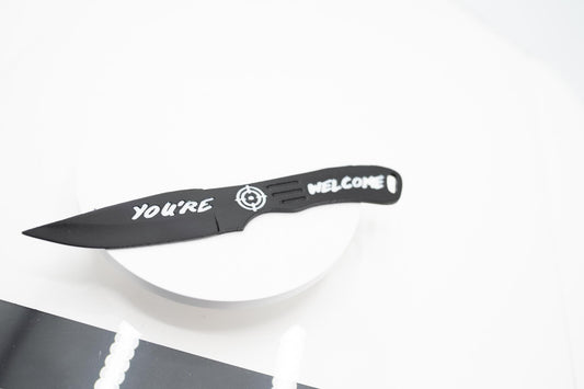 Bullseye Inspired Knife 1:1 Scale | 3D Printed Cosplay Weapon from Daredevil Born Again