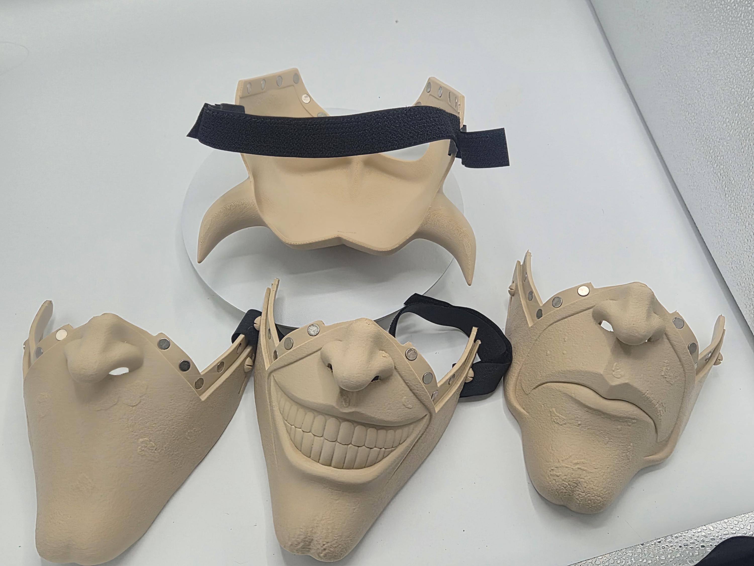 The Grabber from Black Phone | 3D Printed Grabber Mask Set w/ Interchangeable Mouths