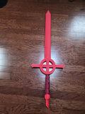 Finn's Demon Blood Sword from | Adventure Time | - Full Size 4+ Foot Kit!