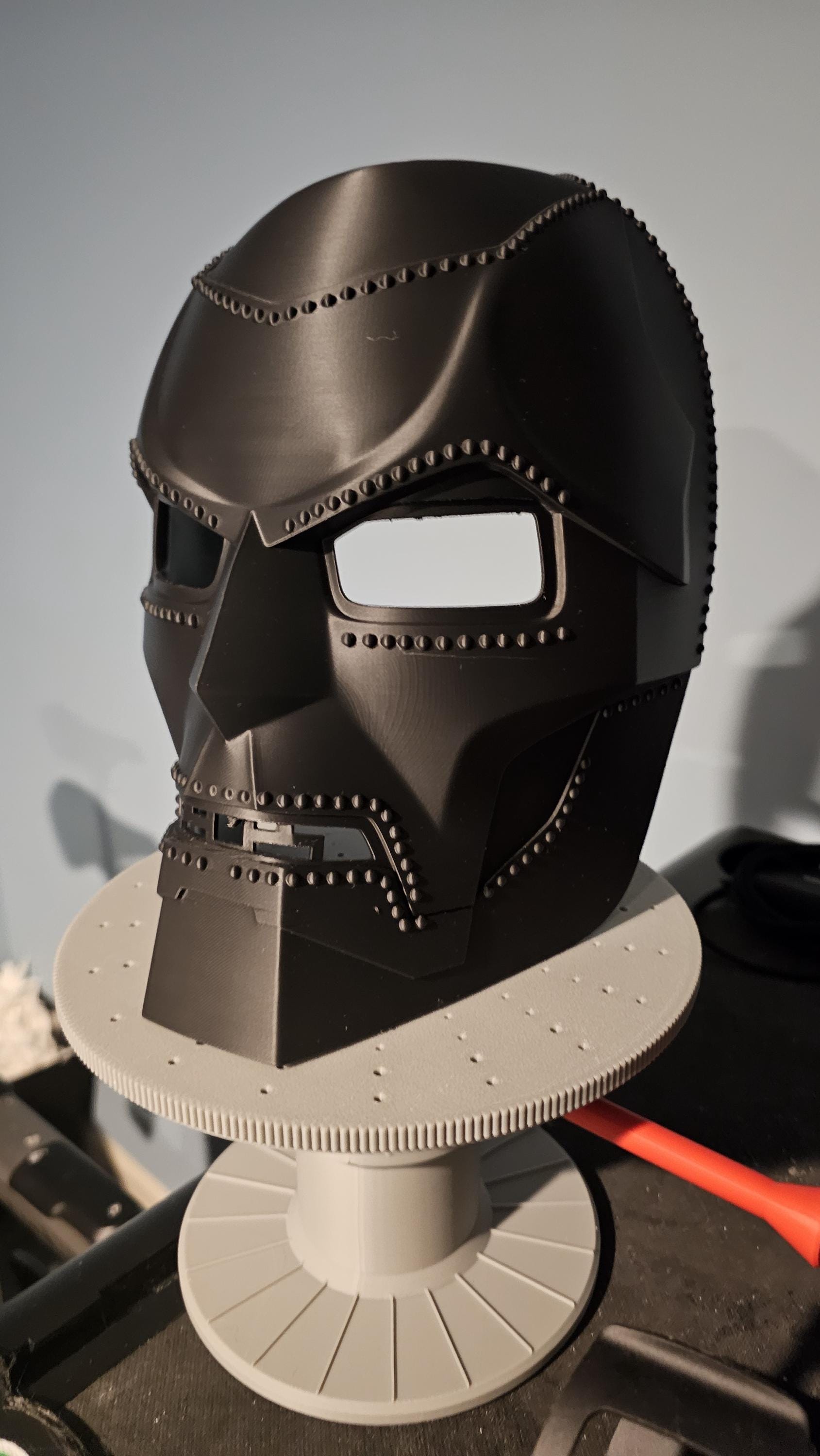 3D Printed Doctor Doom Mask - RDJ Secret Wars Version - Victor Von Doom