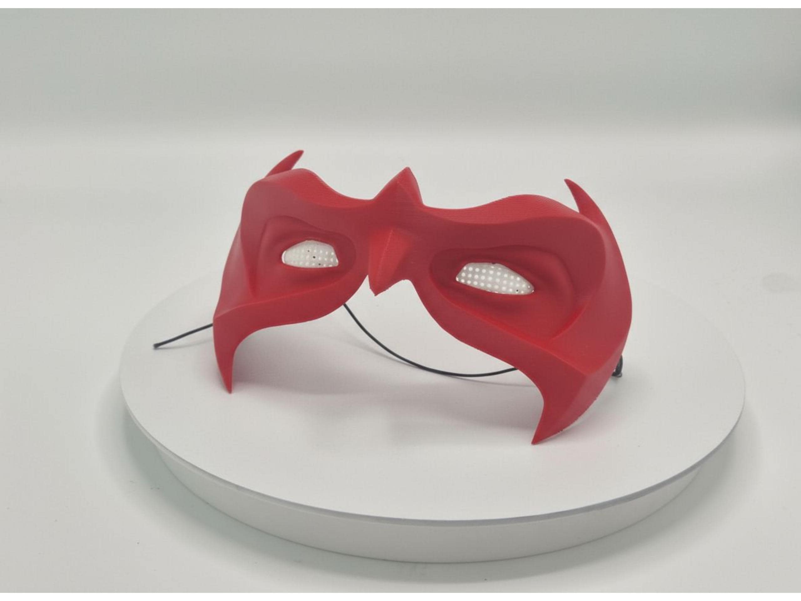 Superhero Sidekick 3D Printed Masks  – Cosplay Mask for Robyn / Night-Wing