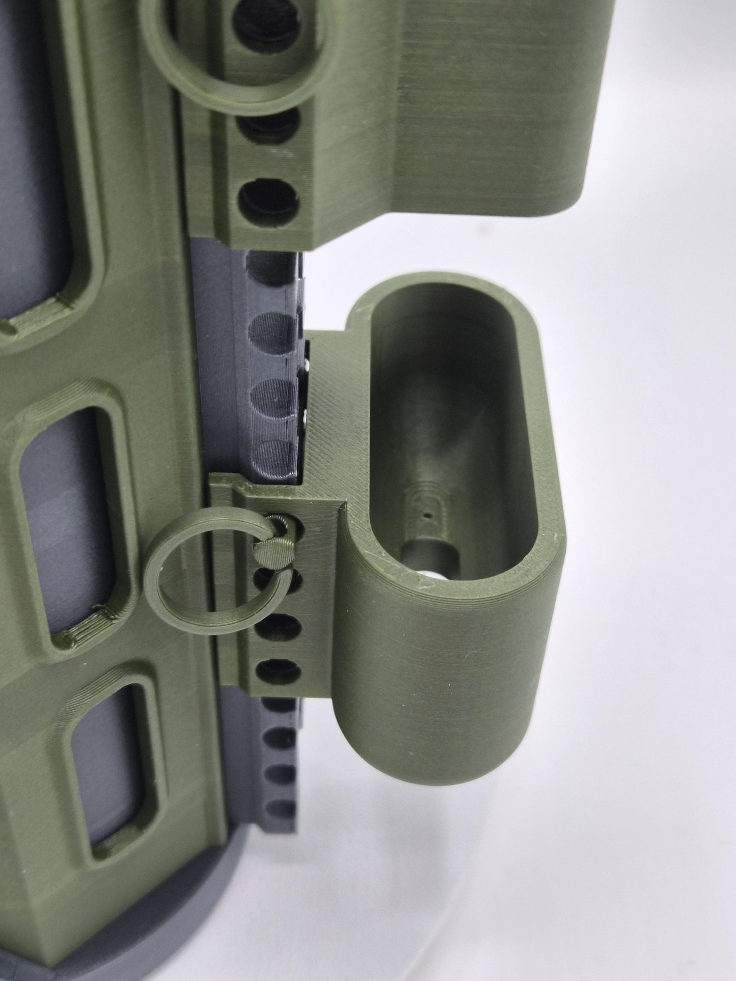 Tactical Can Cozie with Picatinny Functional Rails | Carbon Fiber 12oz + 16oz Cans Plus Tacticool Accessories!