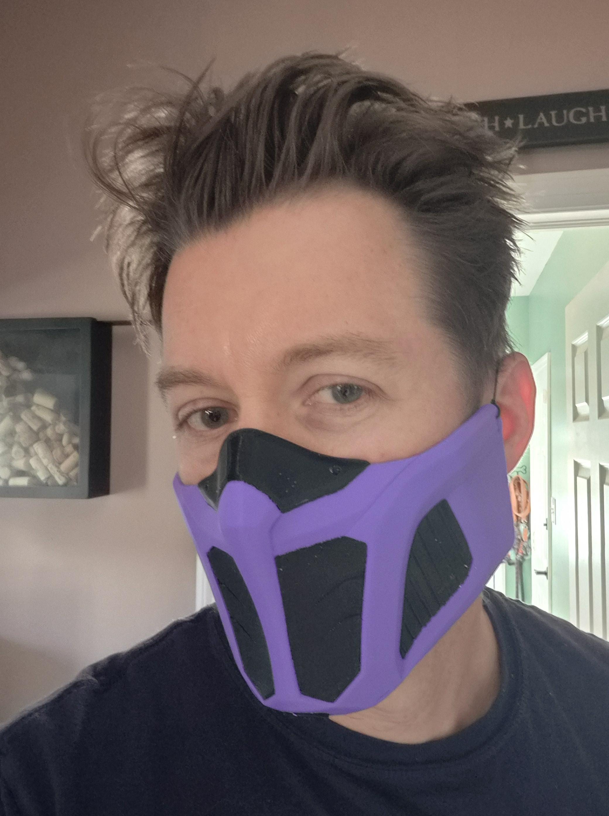 Hawkeye Marvel Rivals - 3D Printed Mask with Elastic