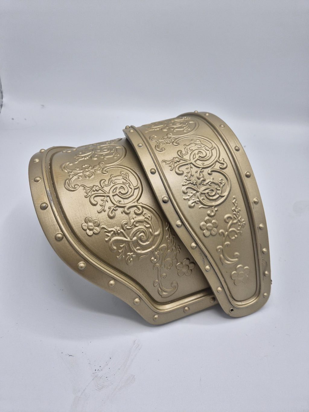 Rumi Golden Shoulder Pauldrons / Shoulder Pads - Multiple Sizes- 3D Printed