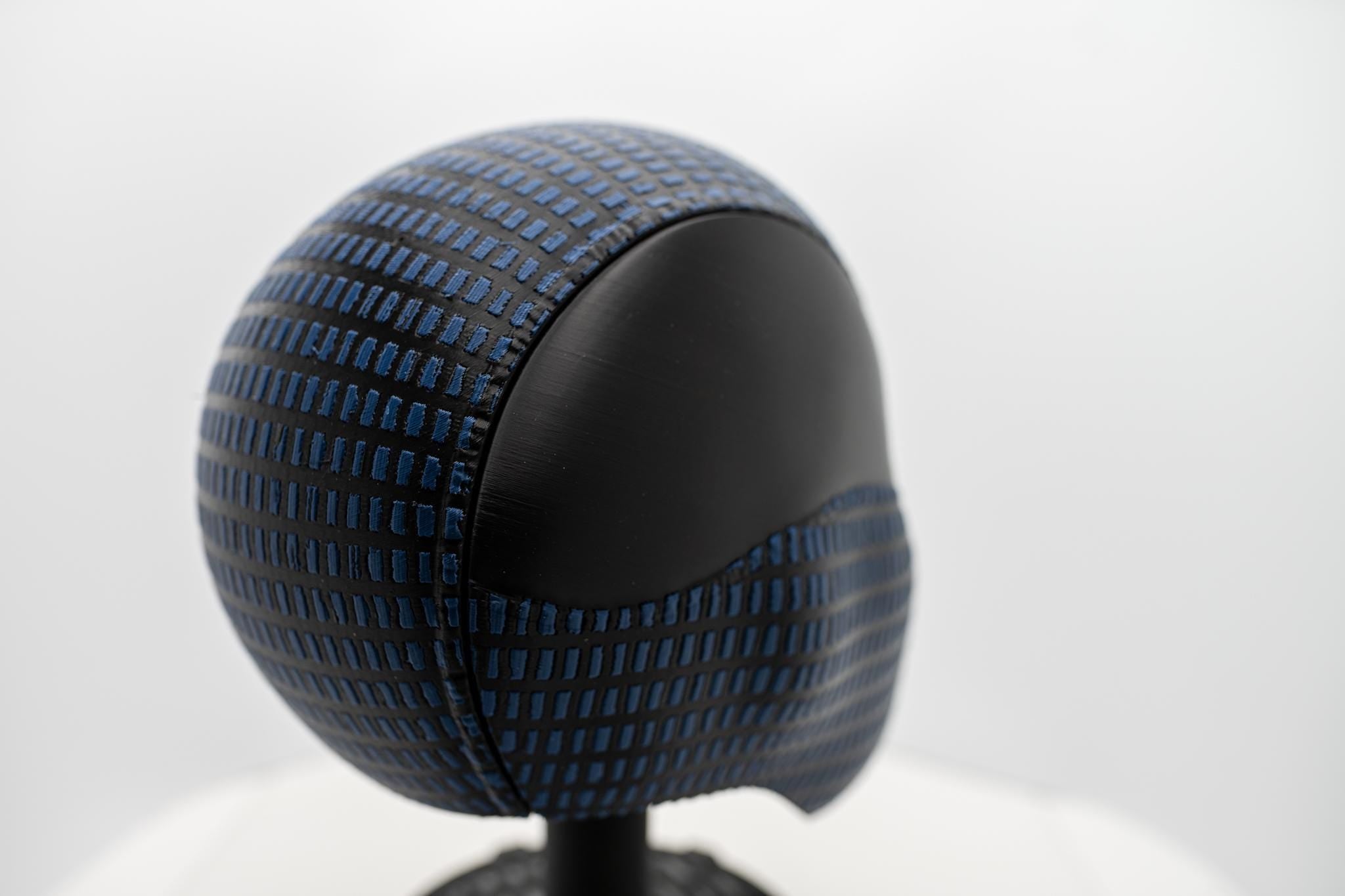 Bullseye Inspired Helmet + Free Knife - 3D Printed Cosplay / Display / Halloween