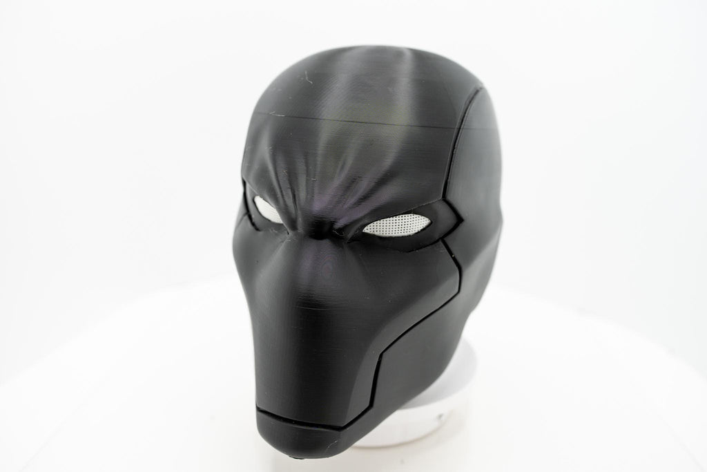 Red Hood Inspired Comic 3D Printed Helmet – Redhood Cosplay - 3 Different Levels of Finish!