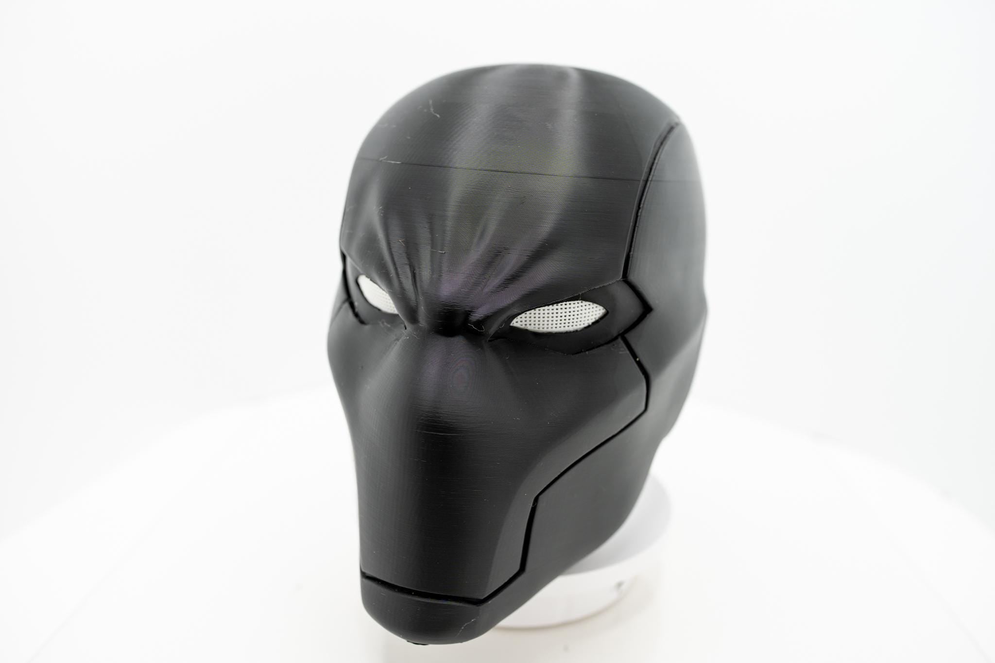 Red Hood Inspired Comic 3D Printed Helmet – Redhood Cosplay - 3 Different Levels of Finish!