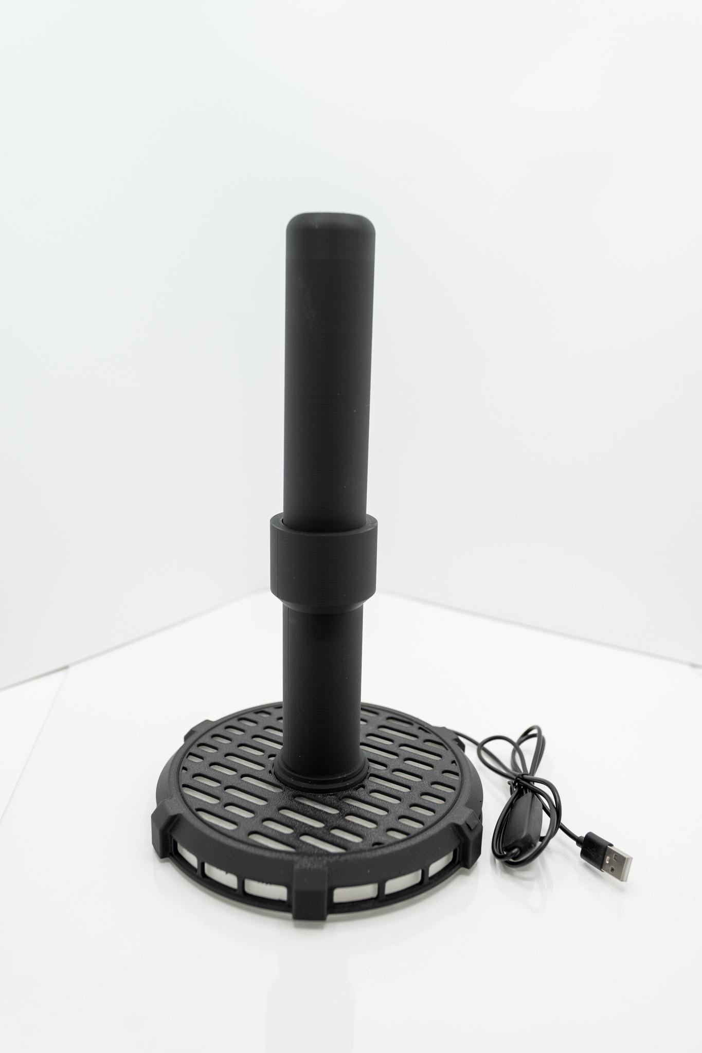 Cosplay Helmet Display Stand with Optional LED Underglow
