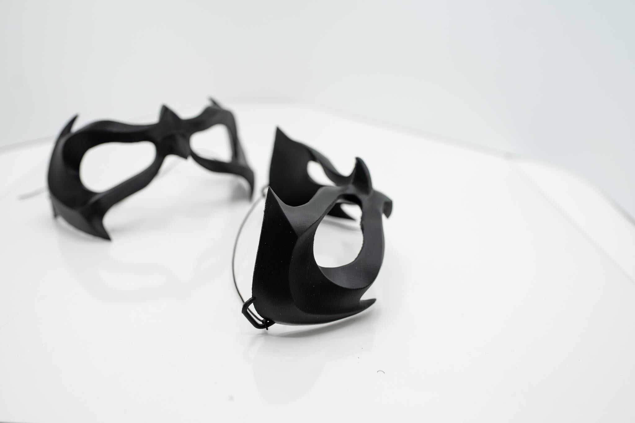 Superhero Sidekick "Big Eye" 3D Printed Masks  – Cosplay Mask for Robyn / Night-Wing