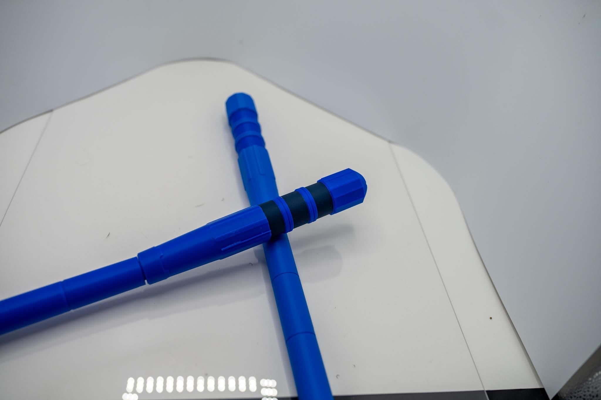 Nightwing Escrima Sticks Kit | Cosplay Costume Weapons | Choose Your Color!