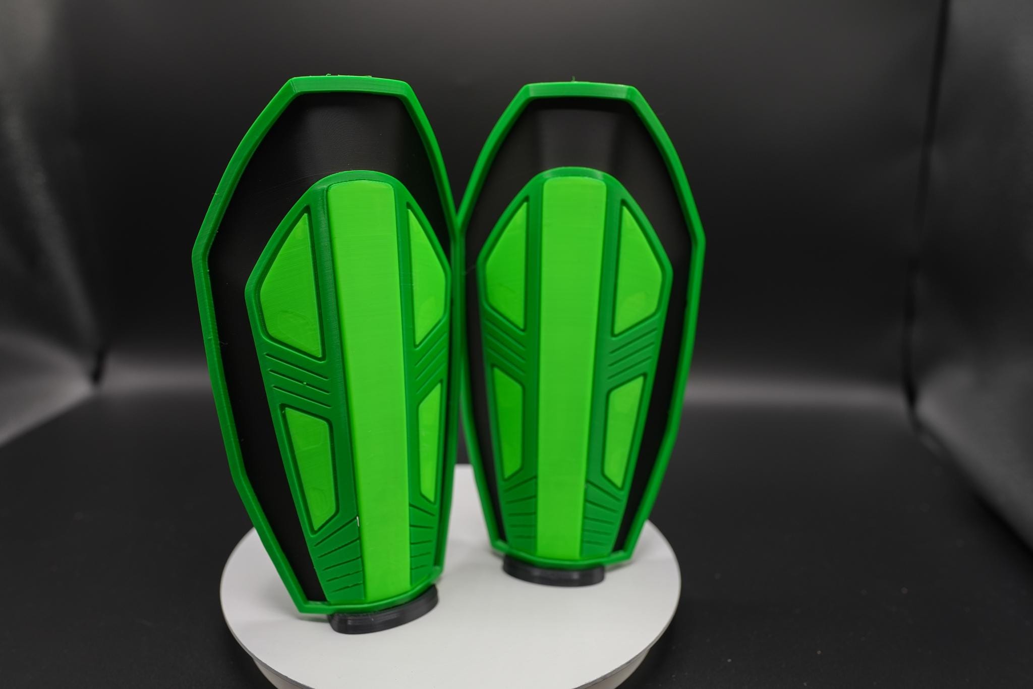 Lantern Corps - Guy Gardner Forearm Gauntlets - Green Orange Red Yellow Lantern / Lanterns