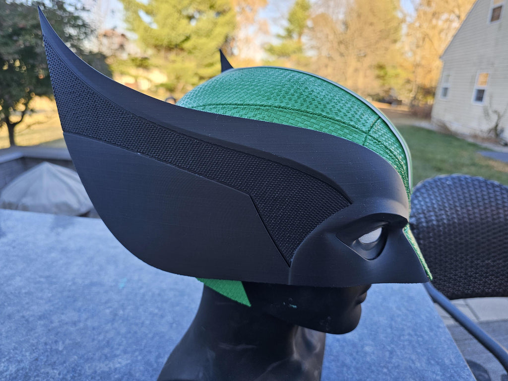 Philadelphia Eagles Themed Wolverine Cowl - 3D Printed Helmet