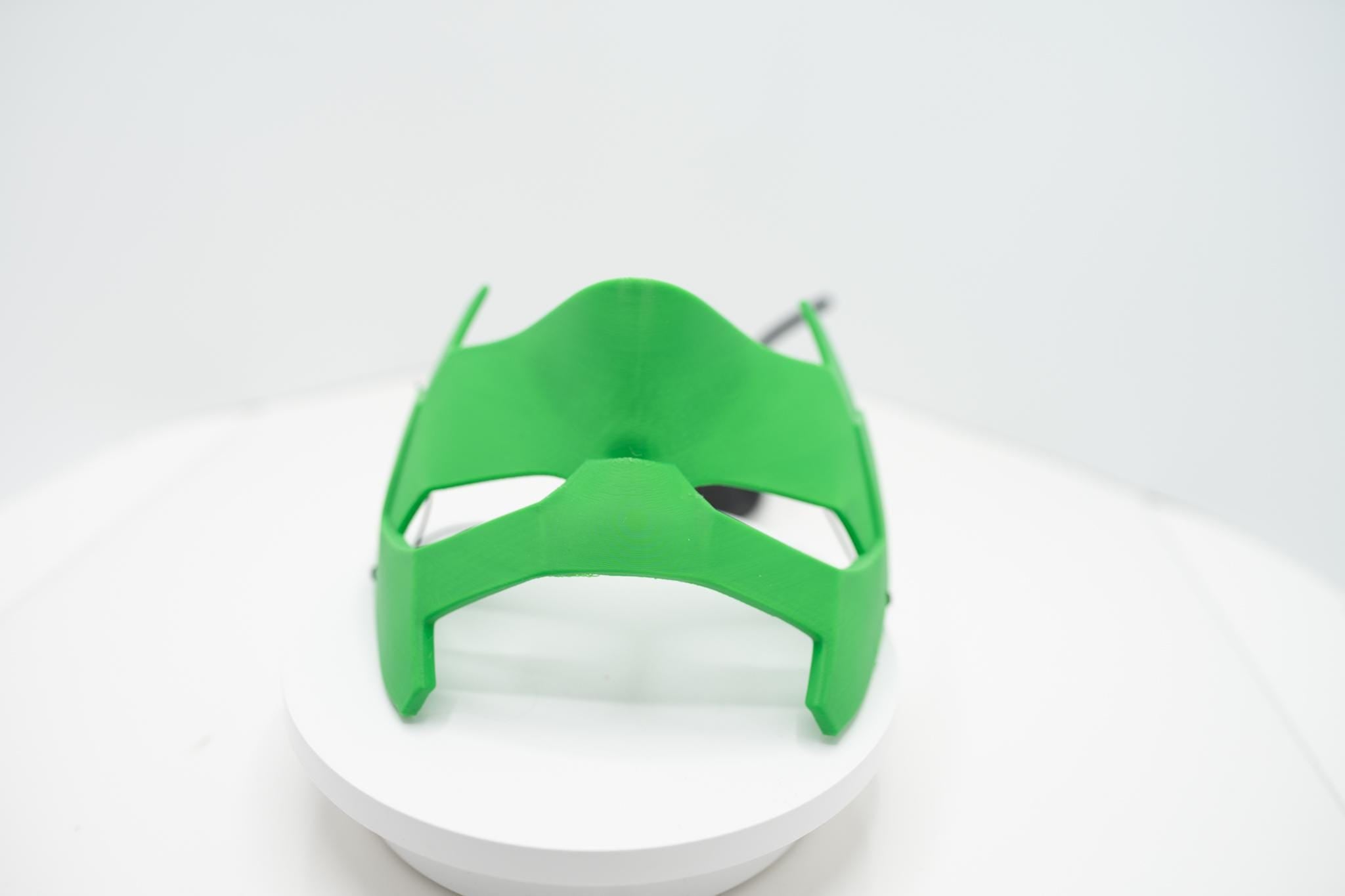 Kyle Rayner Green Lantern Mask - Green Orange Red Yellow Lantern / Lanterns - Multiple Colors!