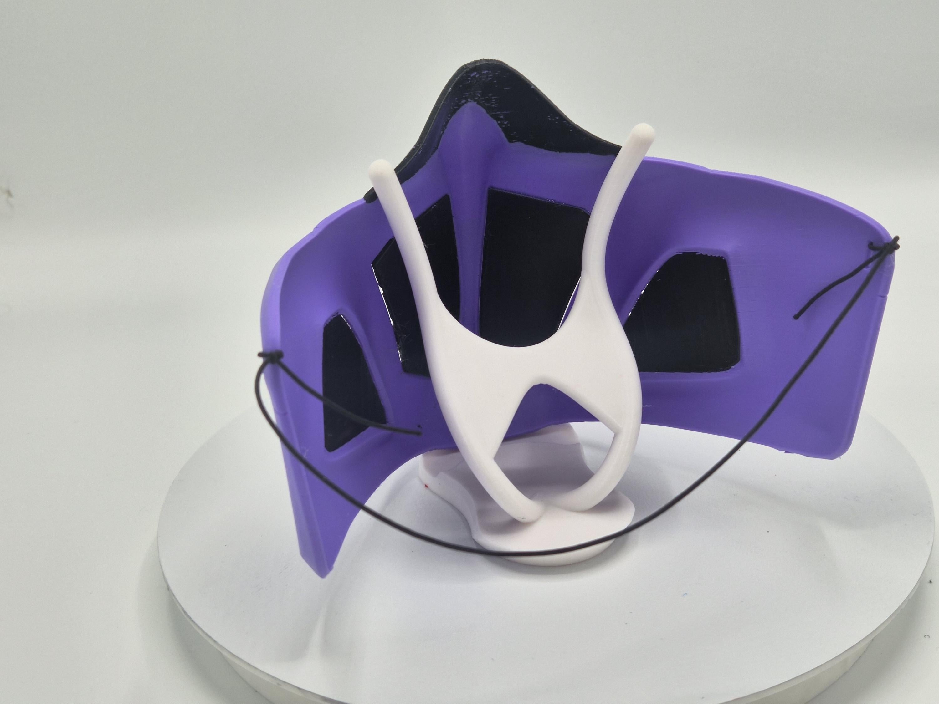 Hawkeye Marvel Rivals - 3D Printed Mask with Elastic
