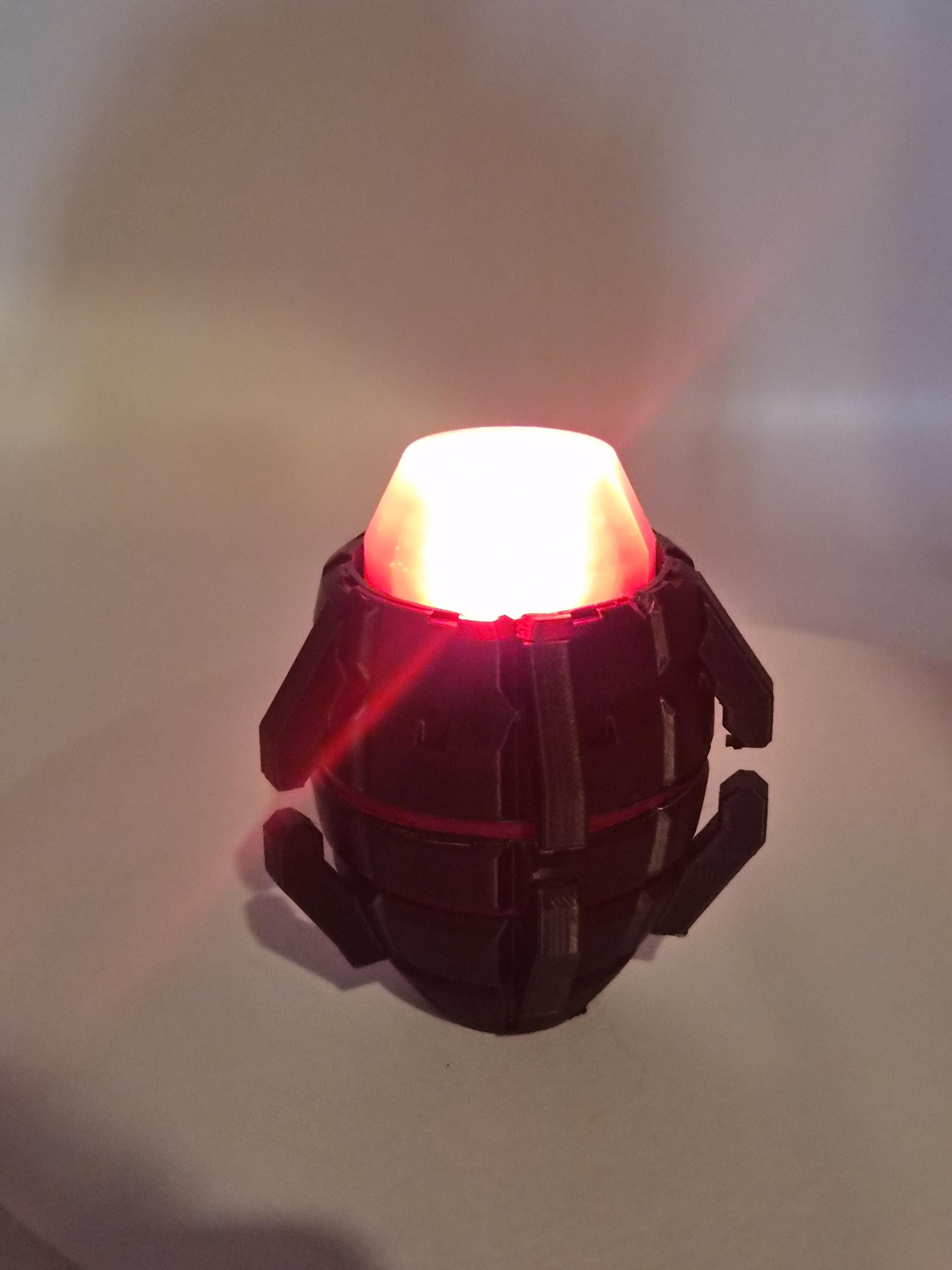 WWII & Mando Inspired Gravity Charge / Grenades with Working LEDs and Remote