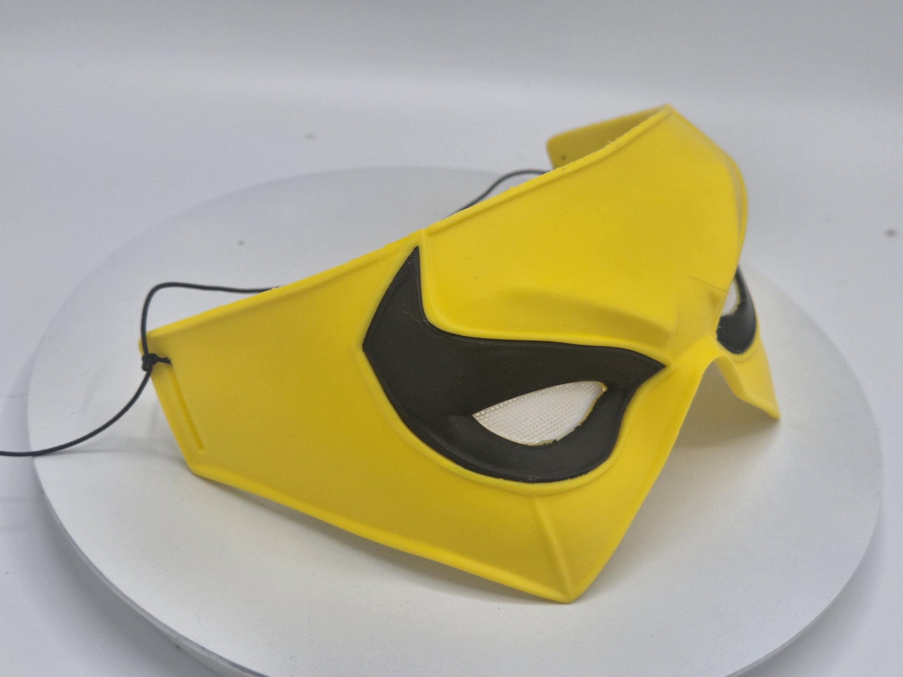 Iron Fist Marvel Rivals 3D Printed Masks  – Ironfist Cosplay Mask with Strap Options!