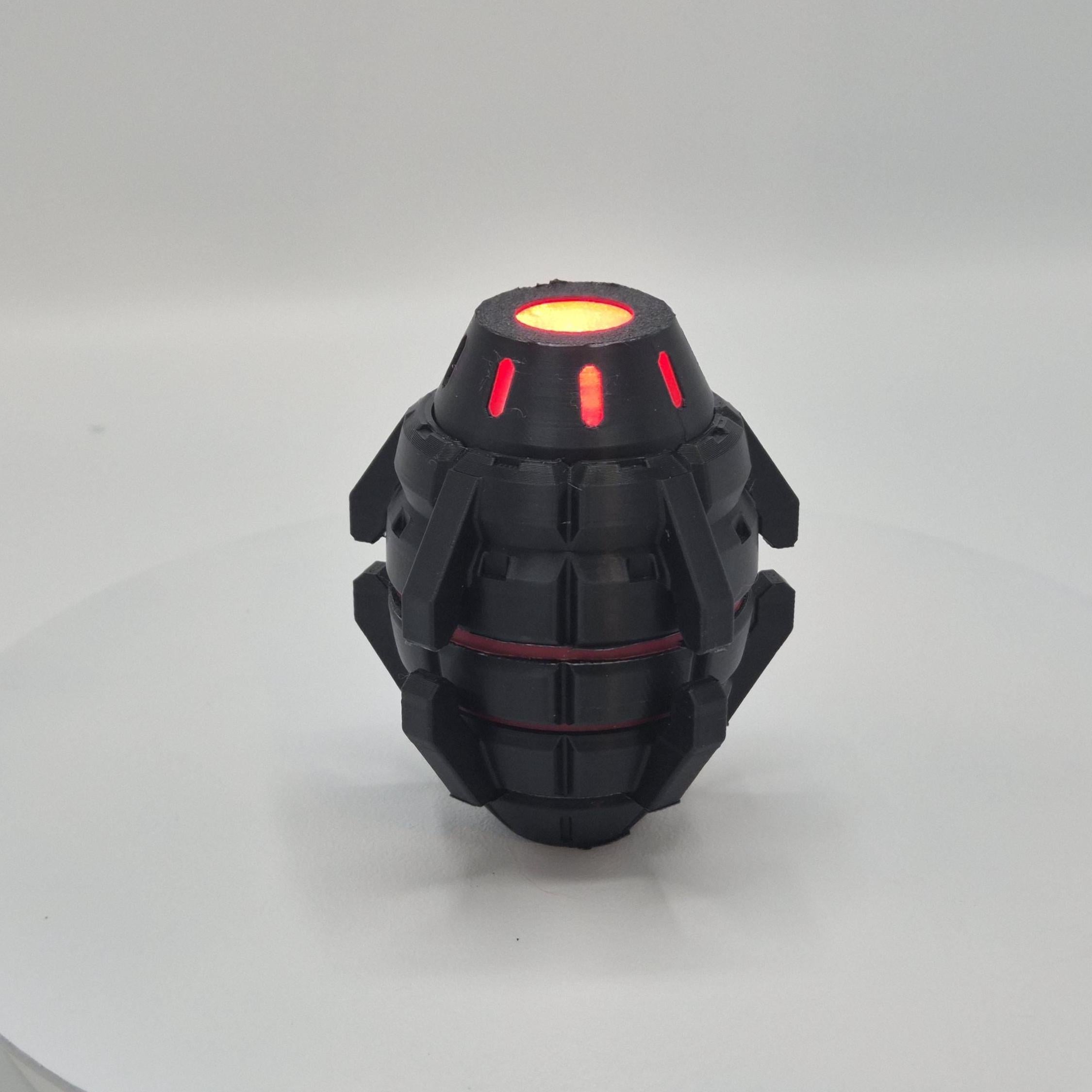 WWII & Mando Inspired Gravity Charge / Grenades with Working LEDs and Remote