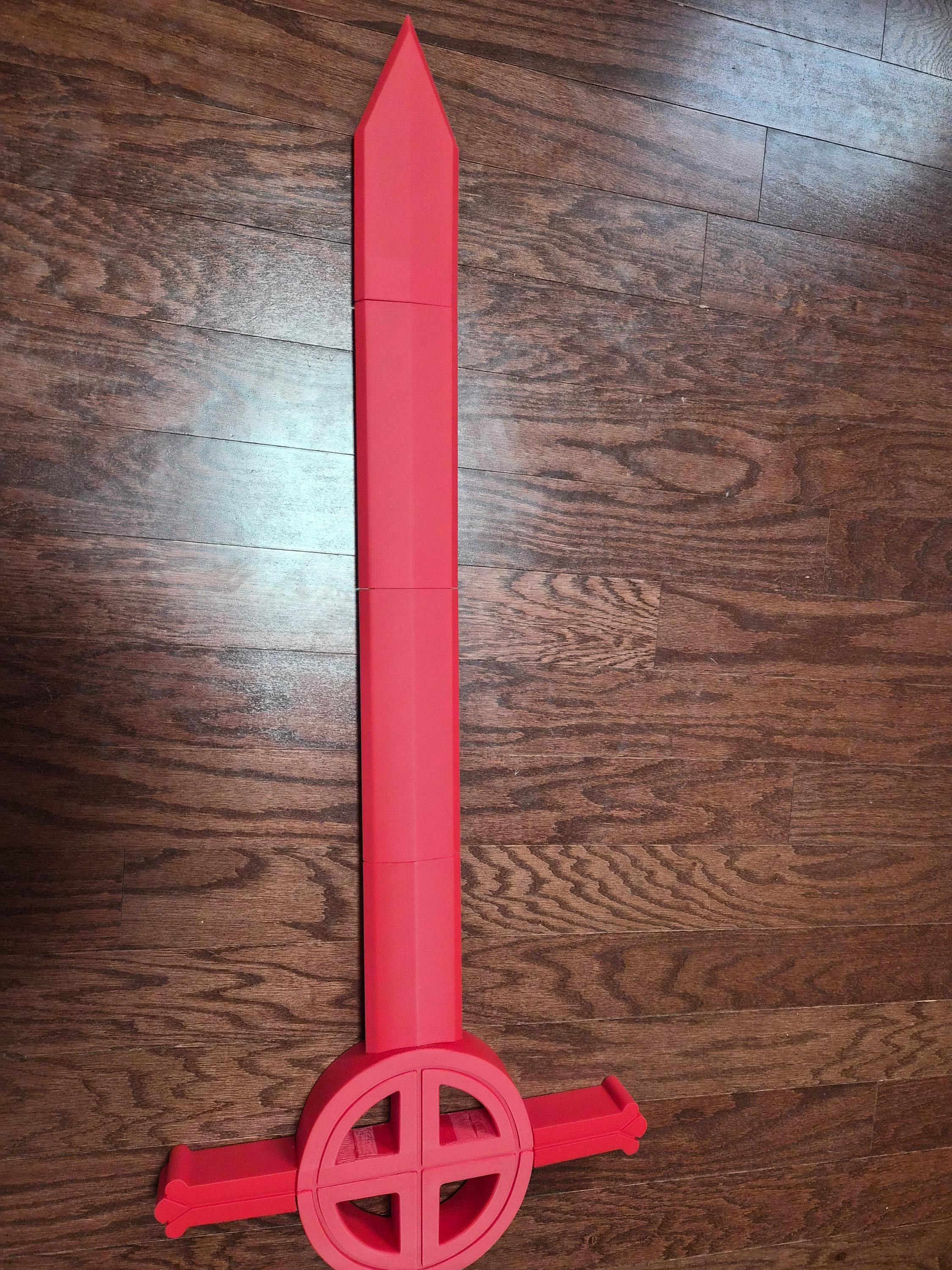 Finn's Demon Blood Sword from | Adventure Time | - Full Size 4+ Foot Kit!