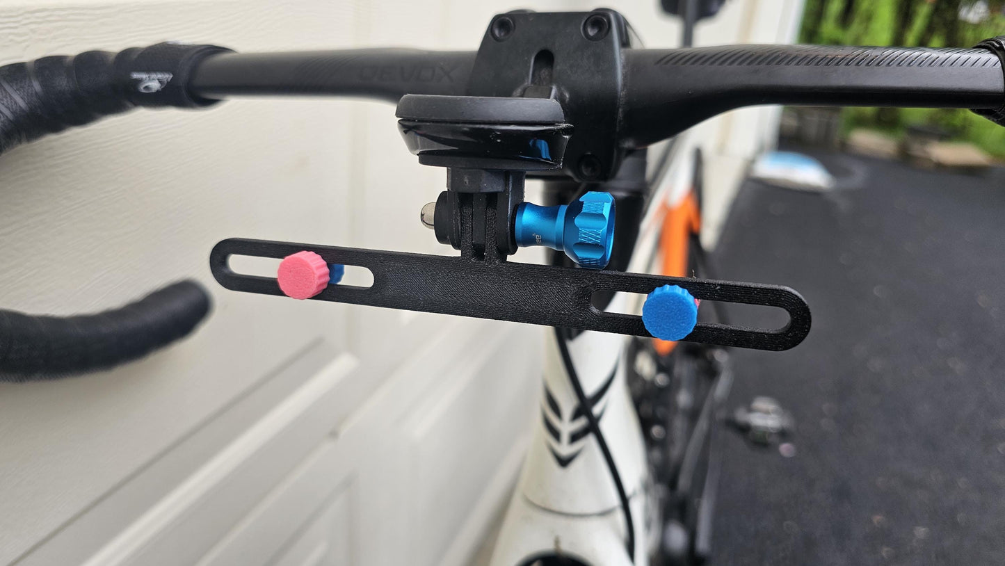 Racing Number Bracket V2 for Cycling / Bicycling - Custom Color Mounting Bracket for Race Numbers Timing Chips - Gravel, Road, MTB! Only 9g!
