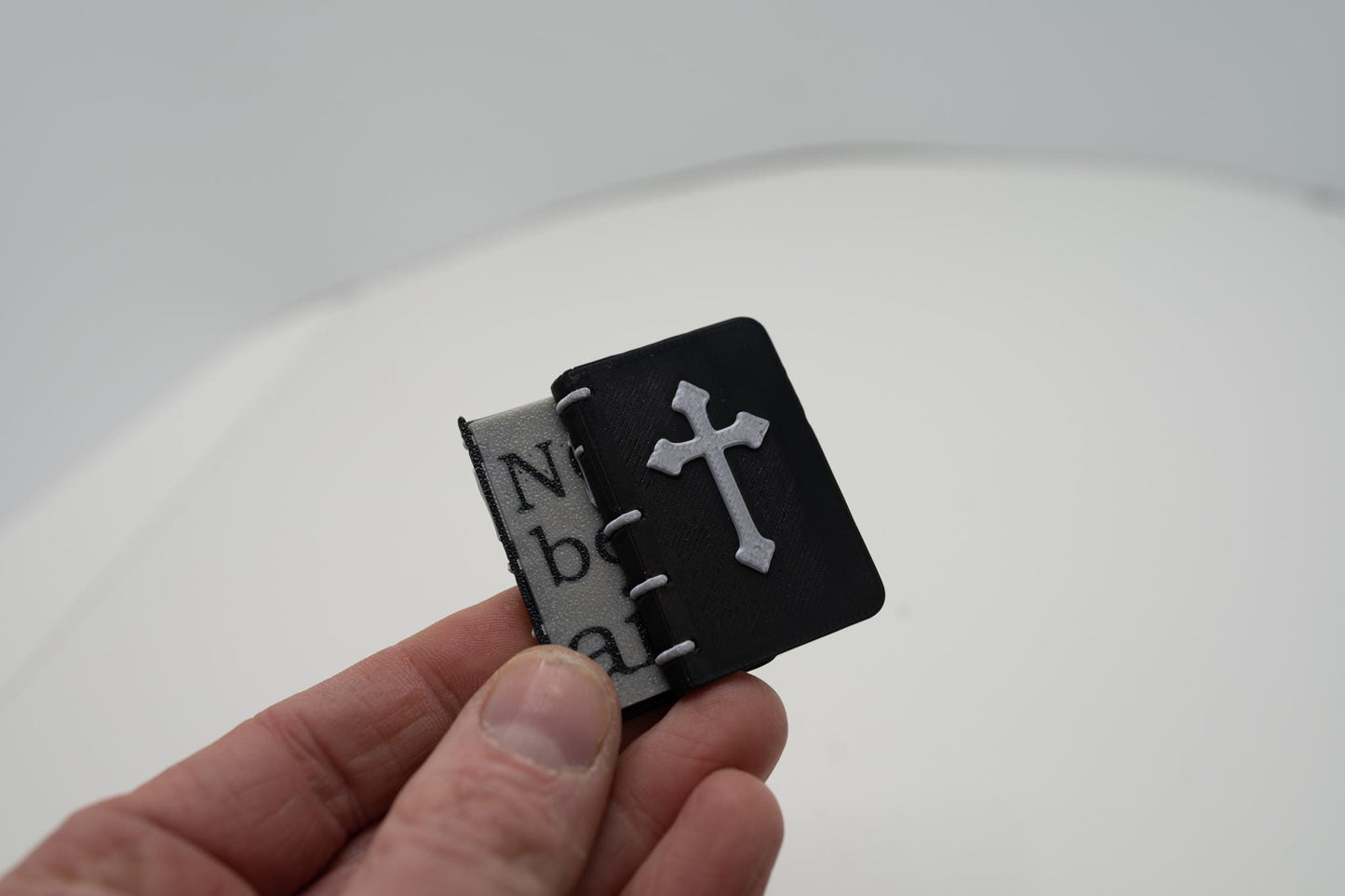 Bible Haptic Magnetic Slider Fidget | Good Book = Great Gift Idea!
