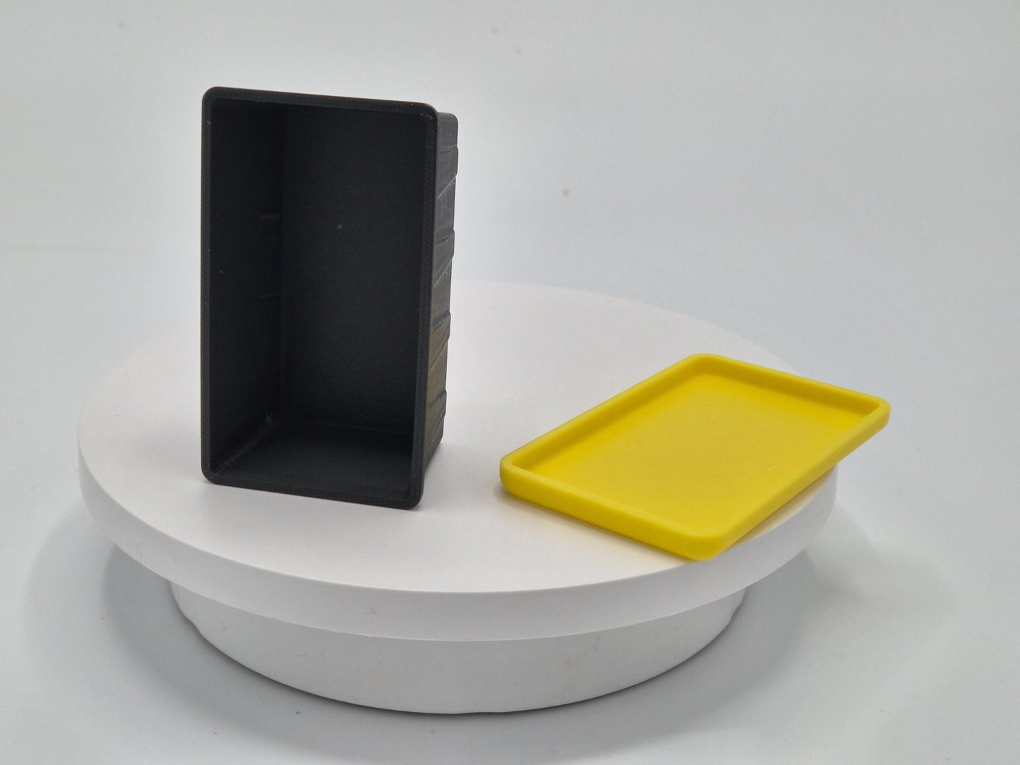 Mini Desktop HDX Storage Totes | 3D Printed with Stacker / Storage Rack Option!