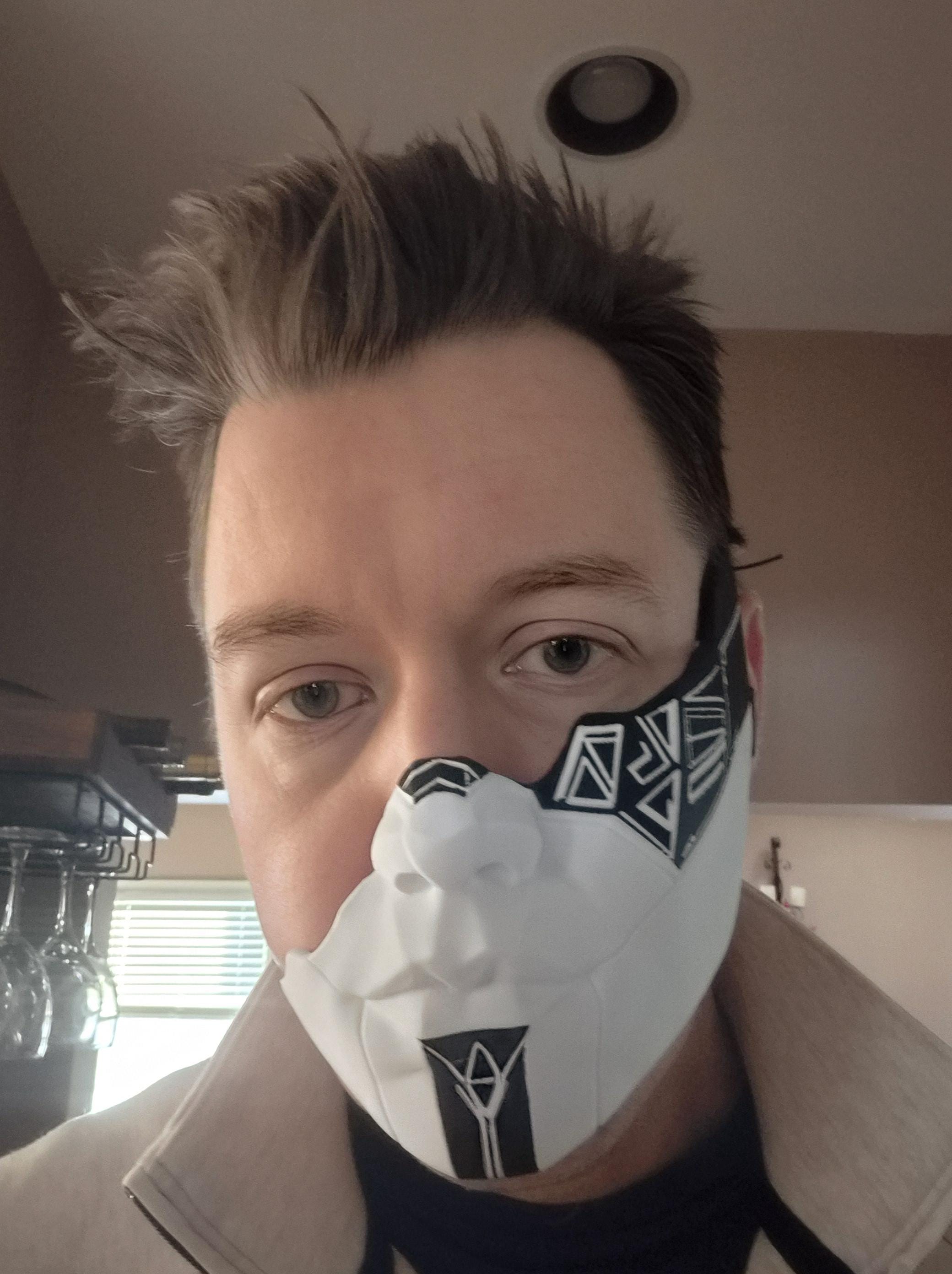 Alicia Cosplay Mask from Clair Obscur: Expedition 33 | With Strap