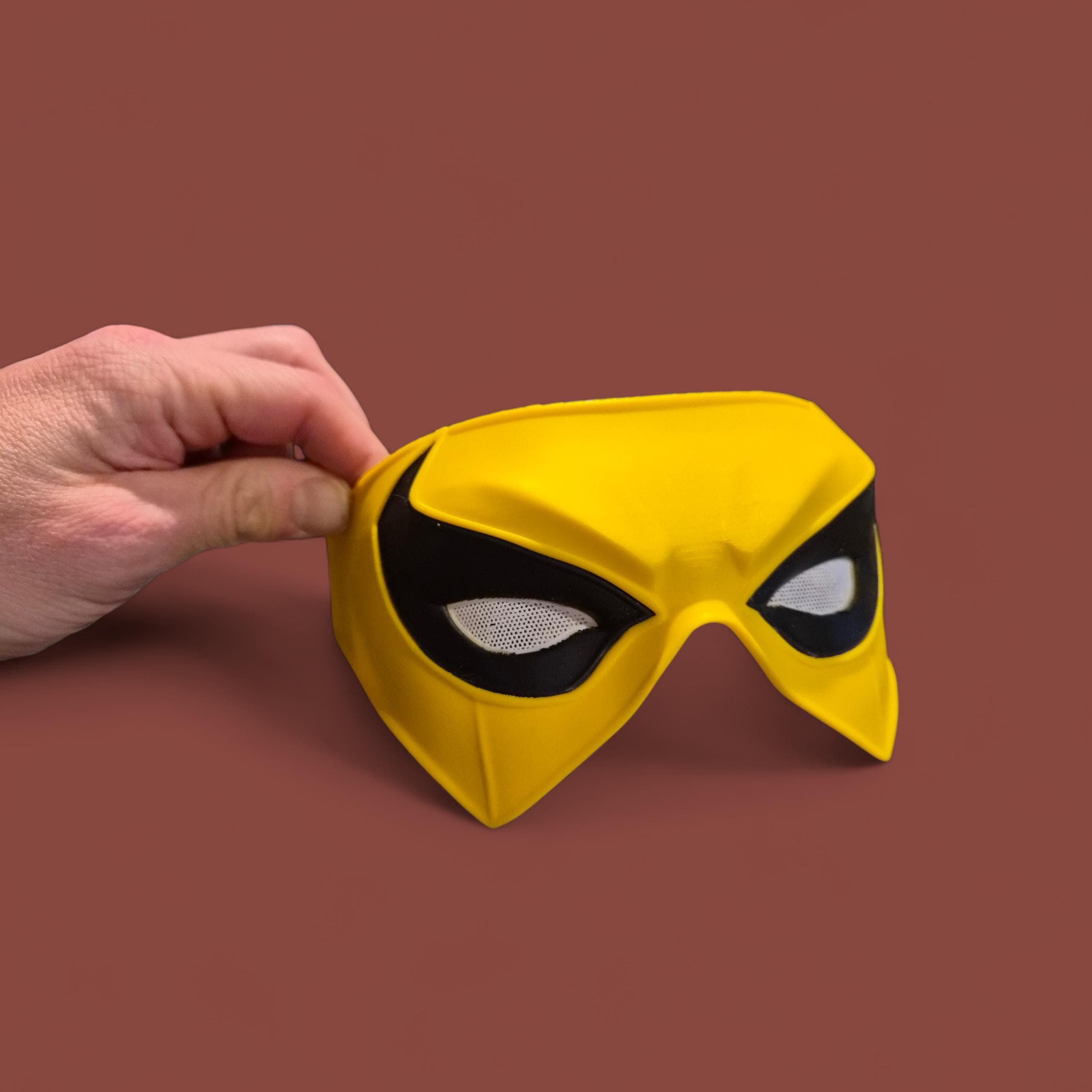 Iron Fist Marvel Rivals 3D Printed Masks  – Ironfist Cosplay Mask with Strap Options!