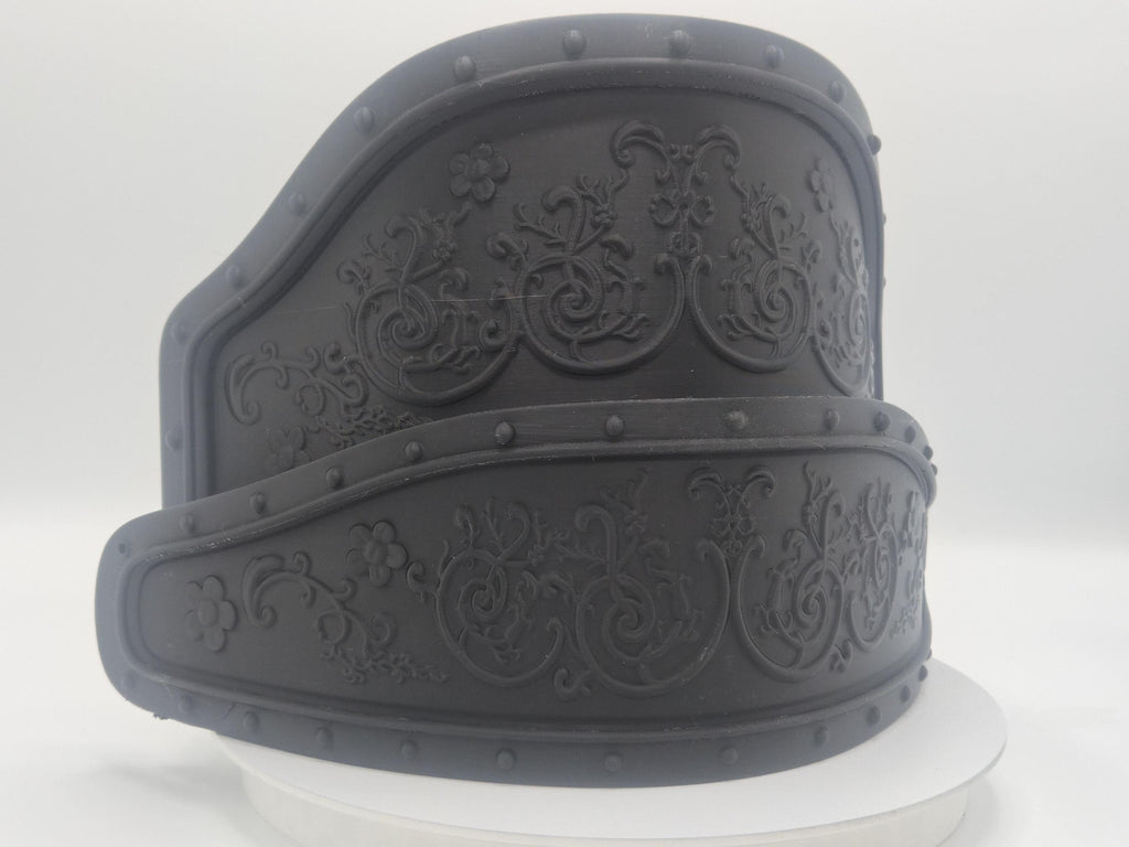 Rumi Golden Shoulder Pauldrons / Shoulder Pads - Multiple Sizes- 3D Printed