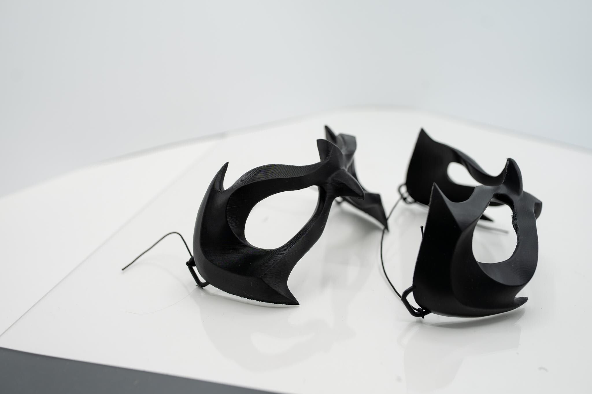 Superhero Sidekick "Big Eye" 3D Printed Masks  – Cosplay Mask for Robyn / Night-Wing