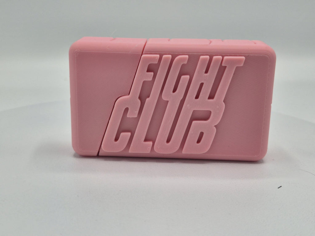 Fight Club Inspired 3D-Printed Soap Stash Box | Sliding Opening Hidden Tray