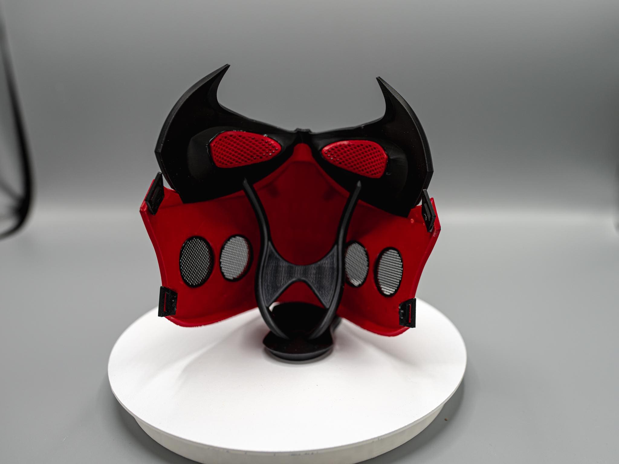 Red Hooded Outlaw 3D Printed Mask  – Redhood Cosplay Mask NEW BREATHABLE DESIGN!!