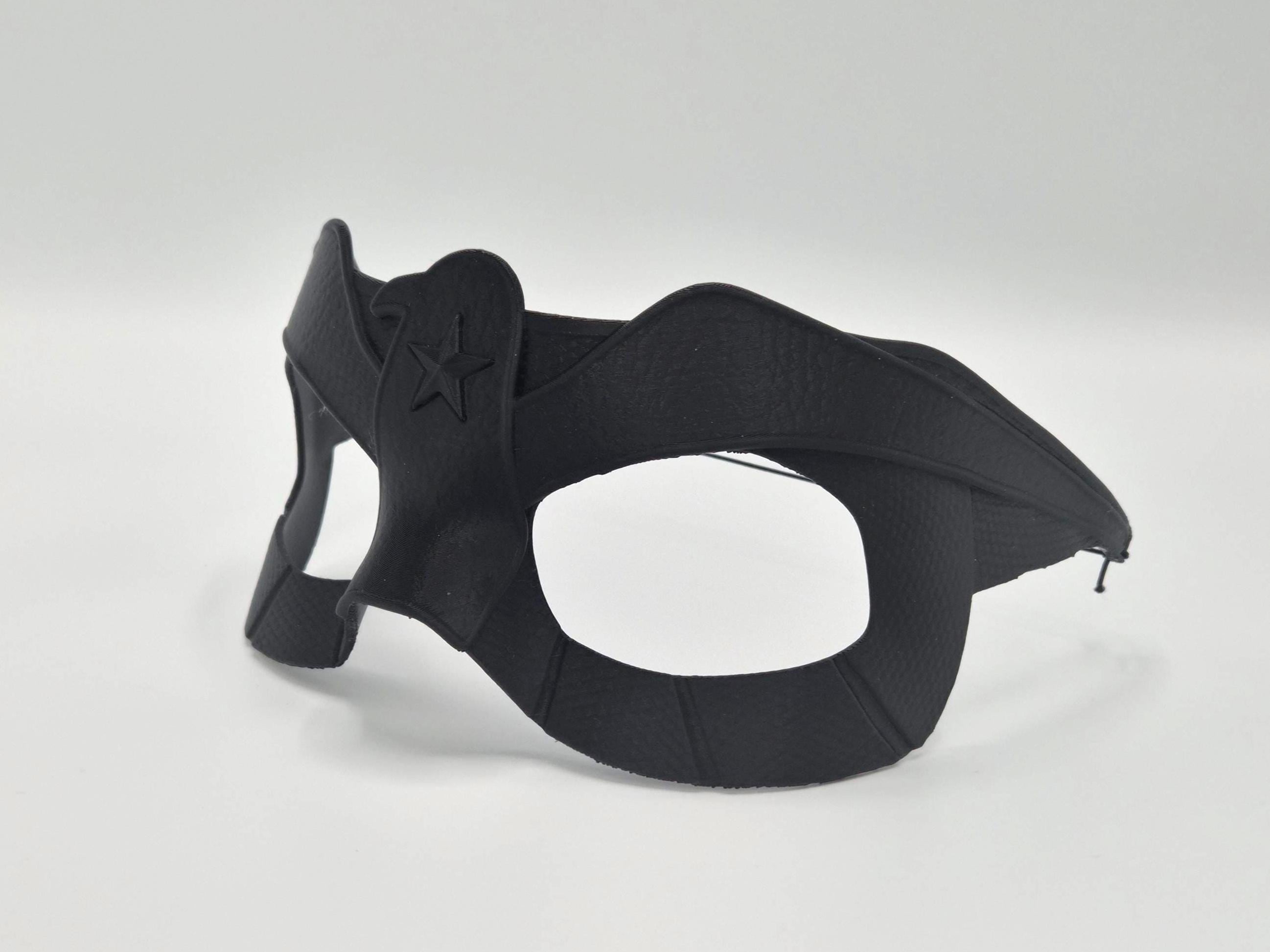 Soldier Boy 1950s Mask with Elastic - 3D Printed Mask for Cosplay / Halloween