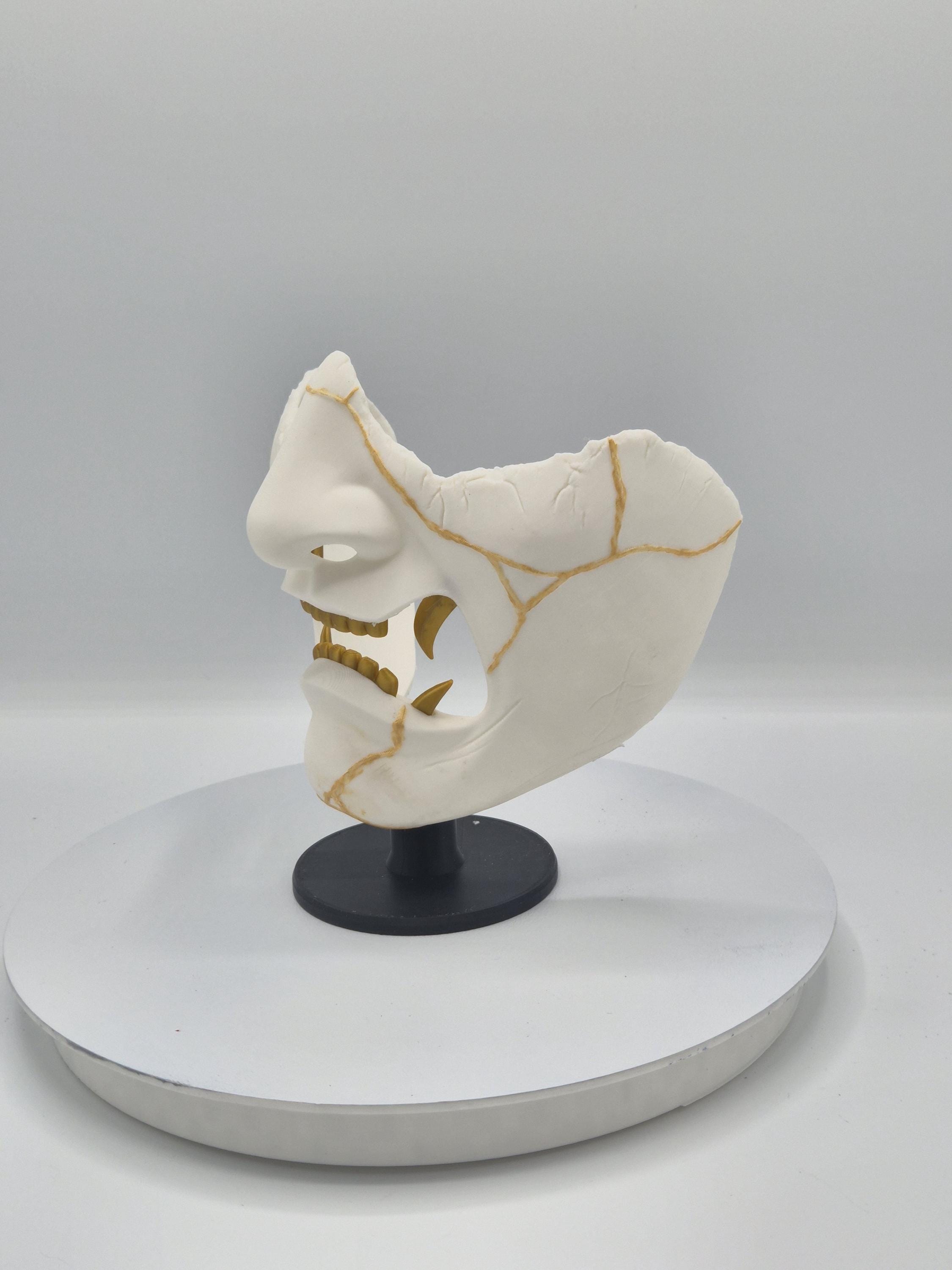 Ghost of Yotei Mask - with Display Stand!
