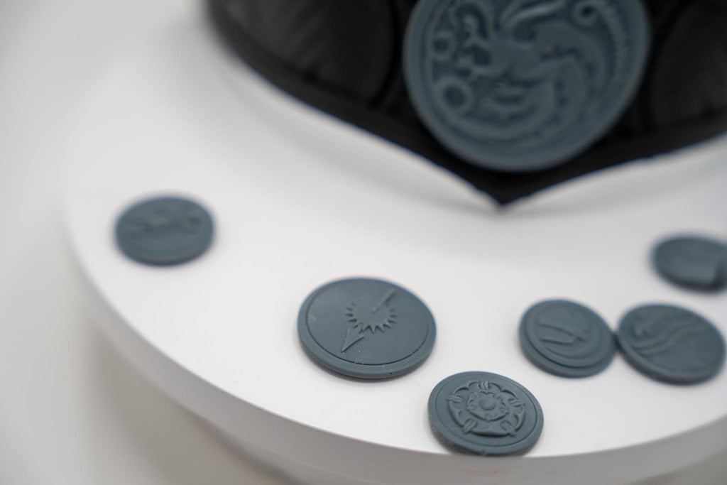 Rhaenyra Targaryen / Viserys Crown Kit - High Detail Resin Printed Crests !